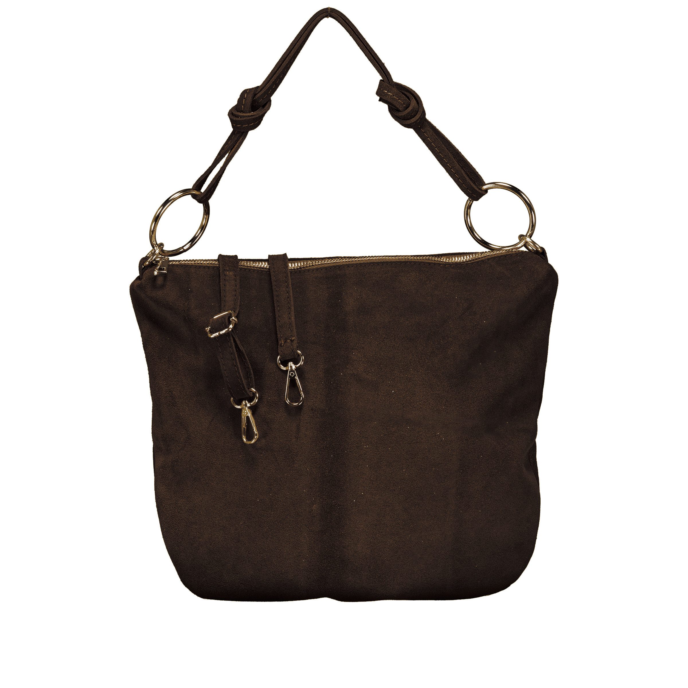 Beuteltasche Velours