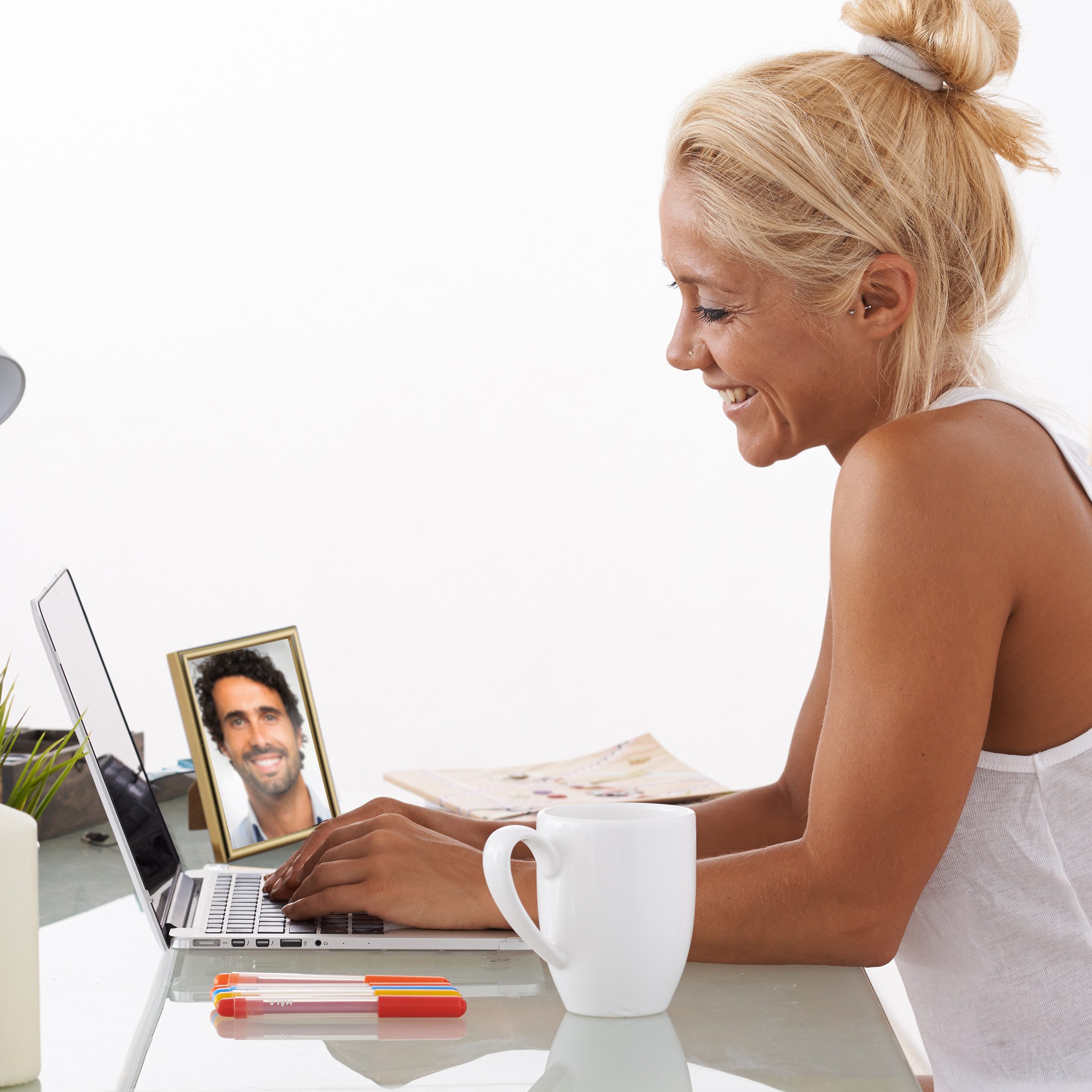 relaxdays Bilderrahmen 2er Set 10 x 15 cm, schwarz