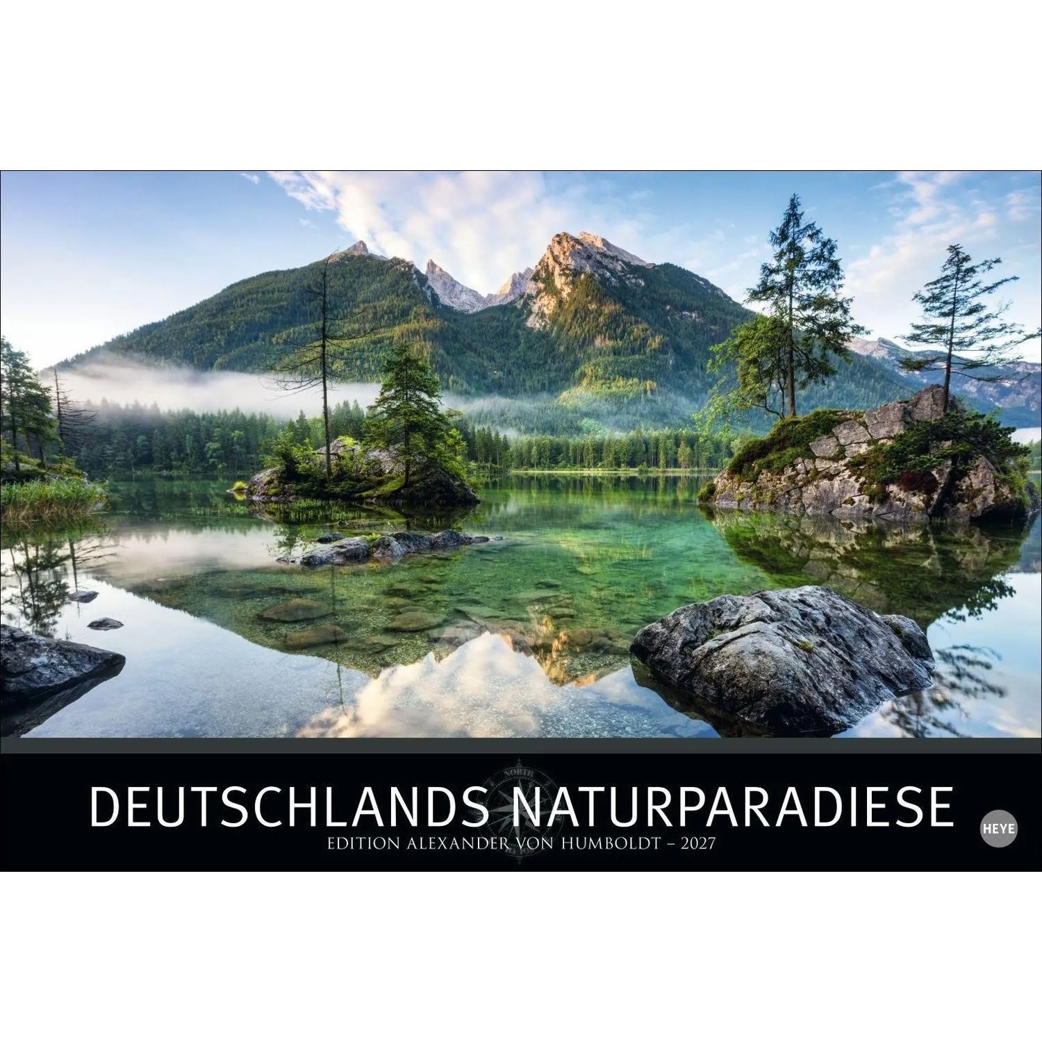Harenberg Kalender Verlag Wandkalender Deutschlands Naturparadiese Kalender 2027 - Edition Alexander von...