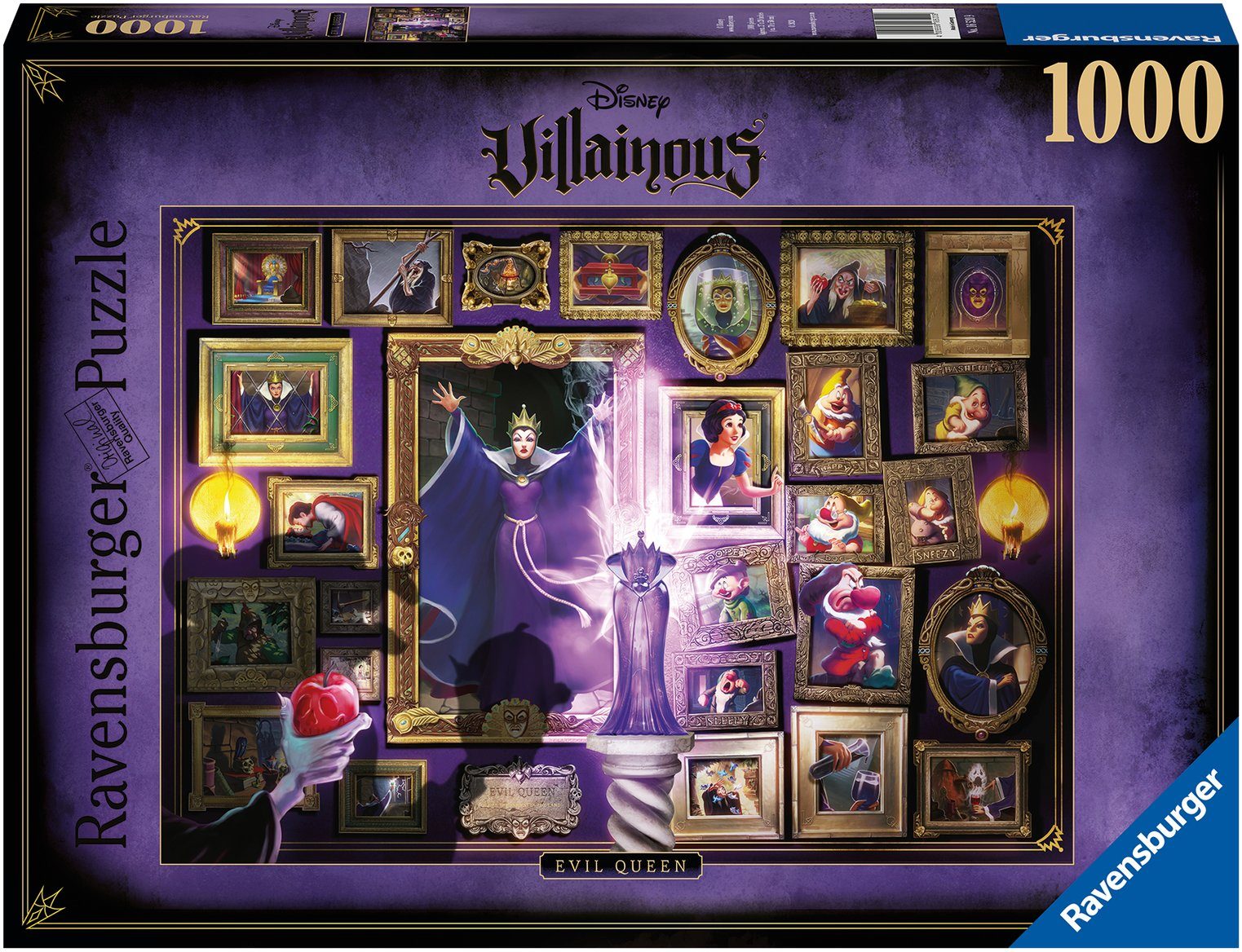 Ravensburger Puzzle Disney Villainous - Evil Queen, 1000 Puzzleteile, Made in Germany, FSC® - schützt Wald - weltweit