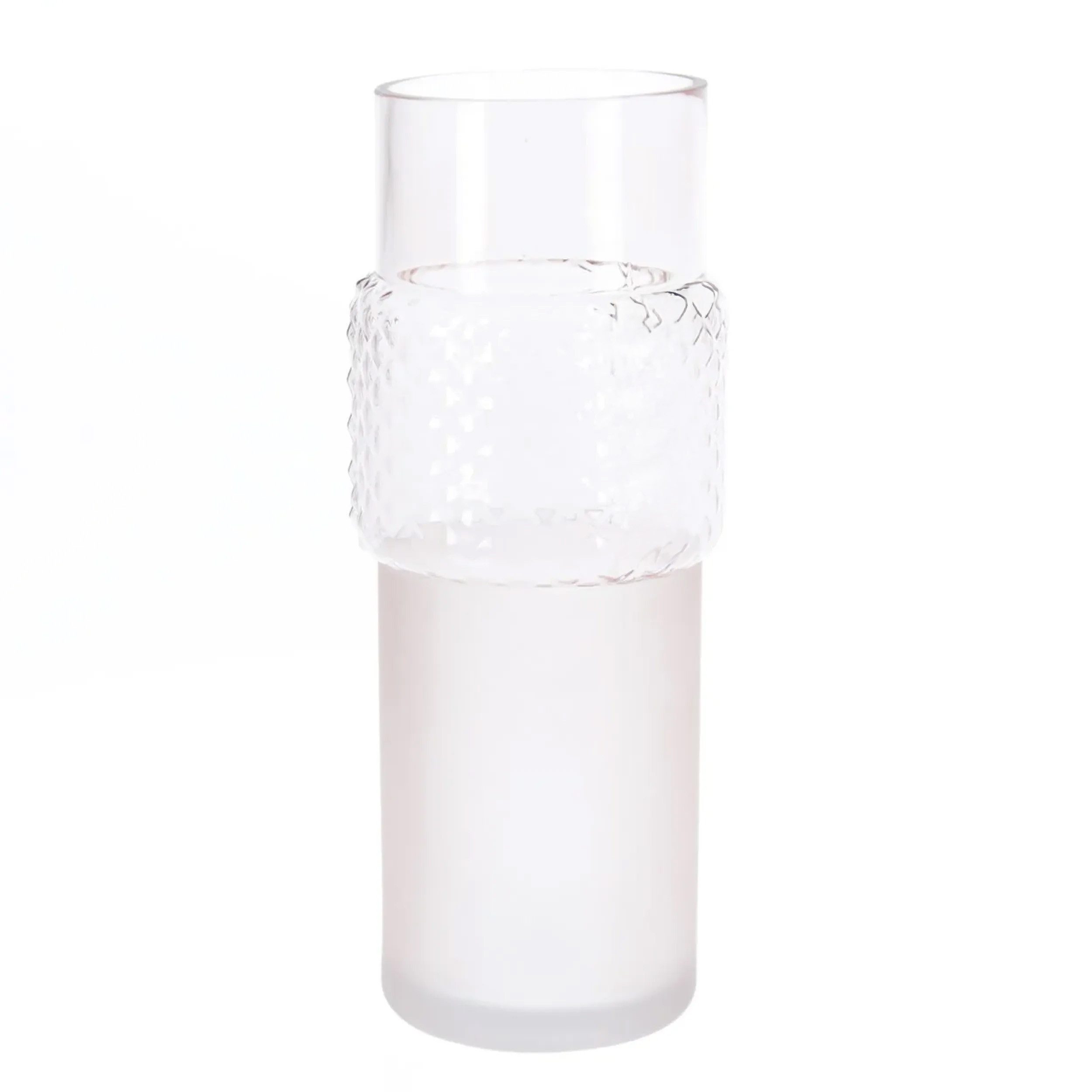 Goldbach Tischvase Elegante Glasvase Ø 13 cm X H 33,5 cm Transparent (1 St)