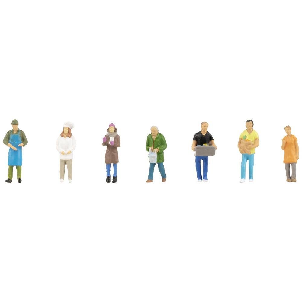 Modelleisenbahn-Figur H0 Wochenmarkt II