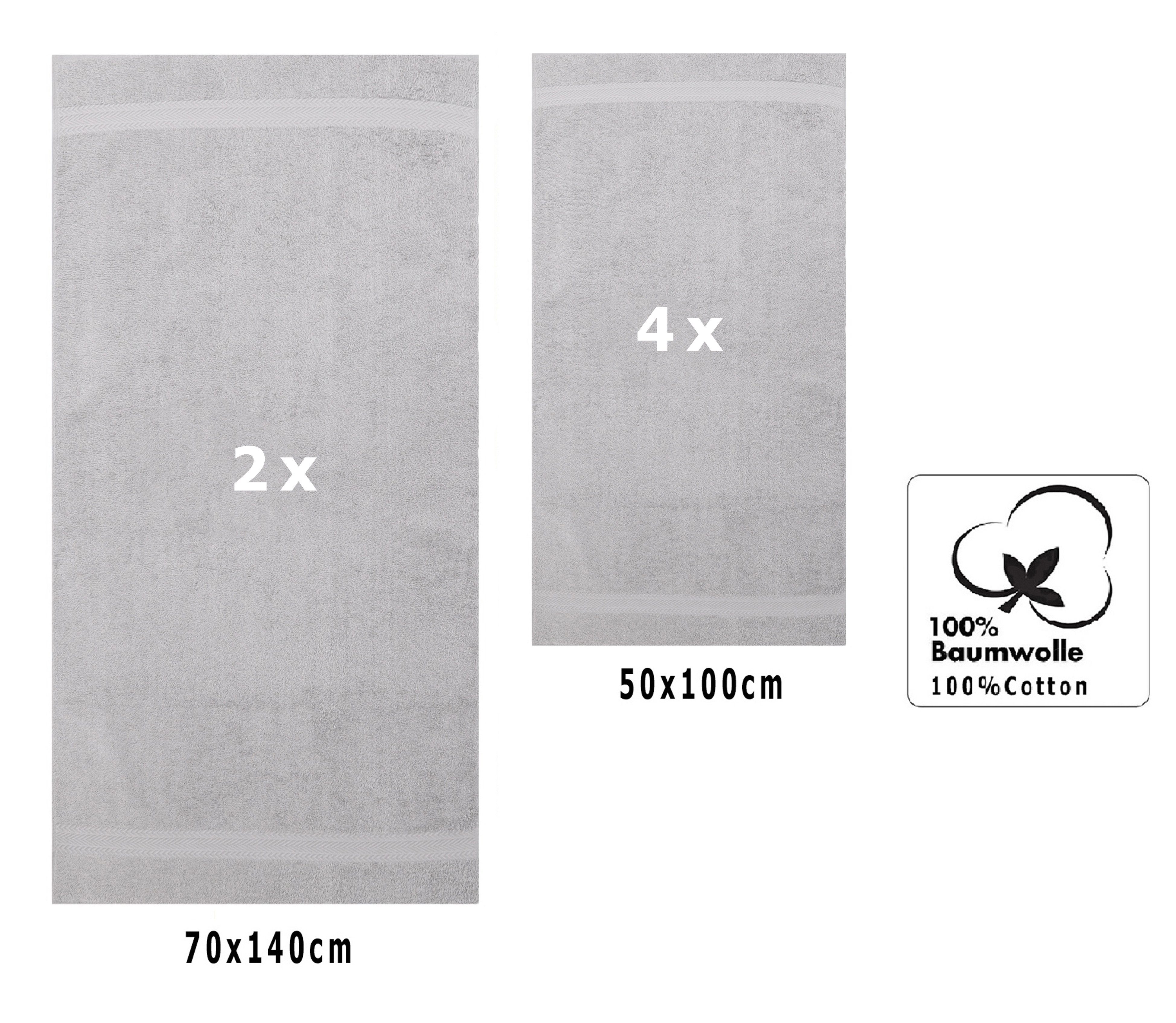 Betz Handtuch Set 6 er Handtücher-Set PREMIUM, 100% Baumwolle (6-St) günstig online kaufen