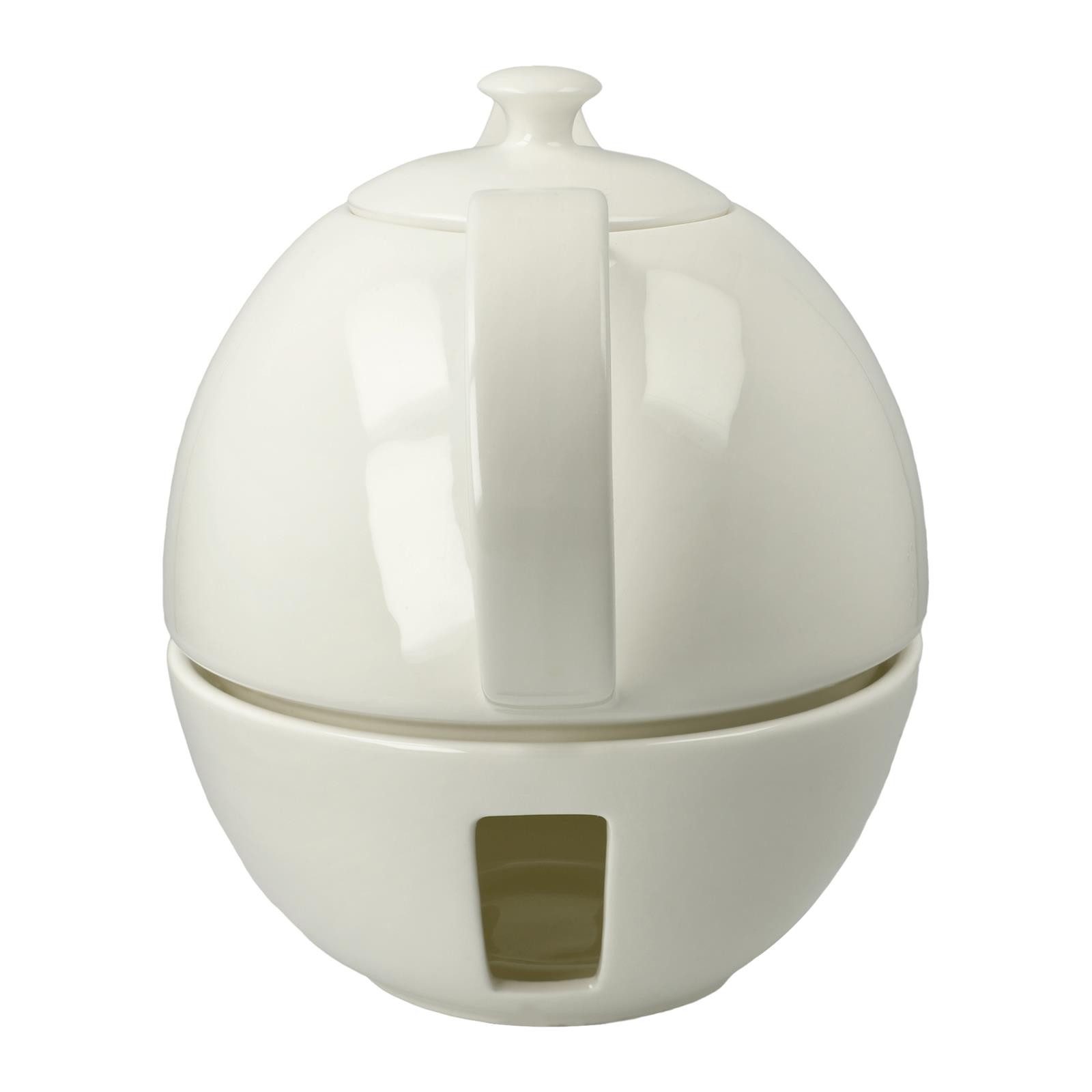 Goebel Teekanne TableWare Teekanne mit Stövchen 1,2 l, 1200 l, (1x Teekanne, 1x Stövchen, 1-St), Handwäsche wird empfohlen