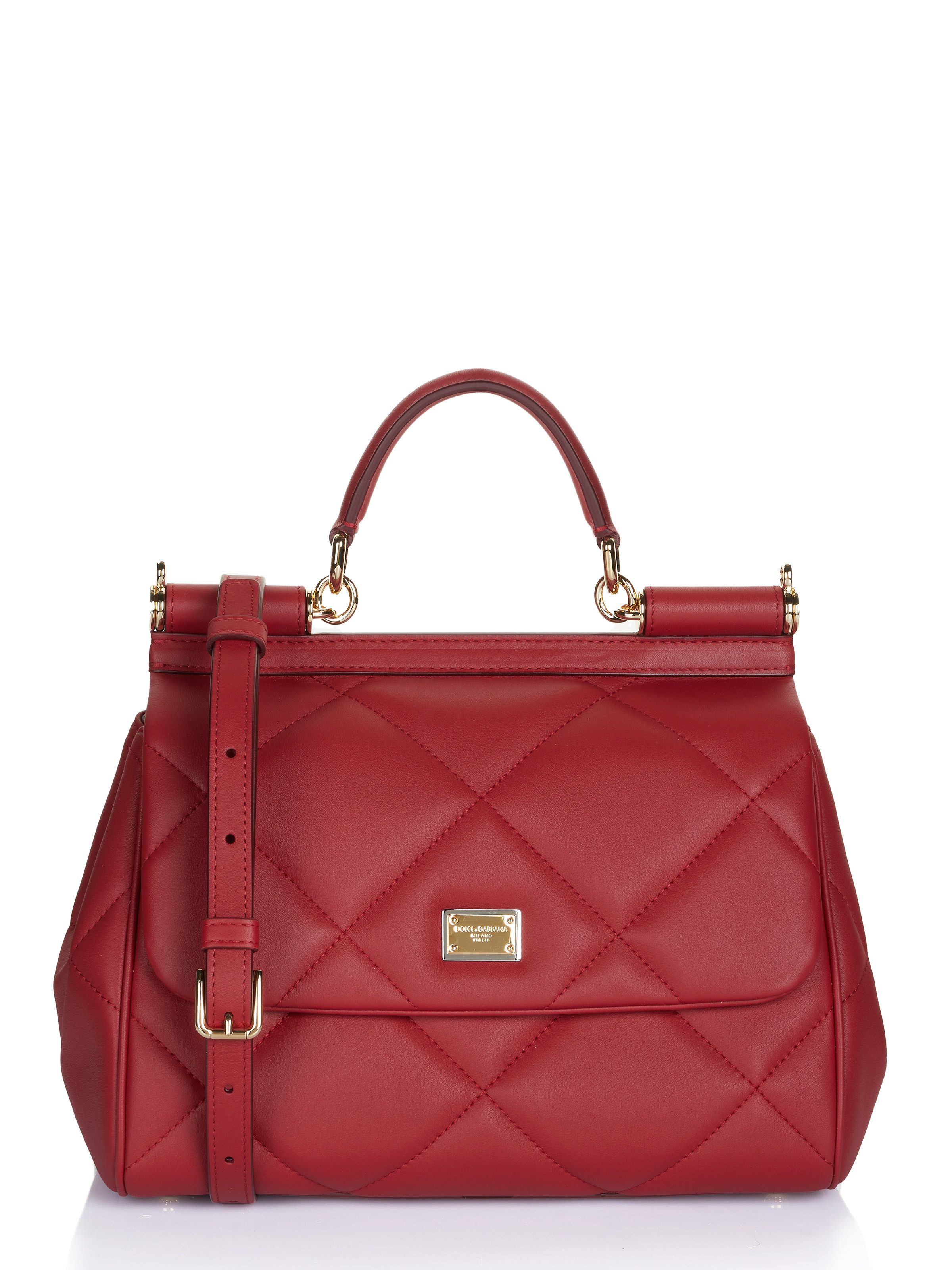 DOLCE & GABBANA Handtasche Dolce & Gabbana Sicily Bag red