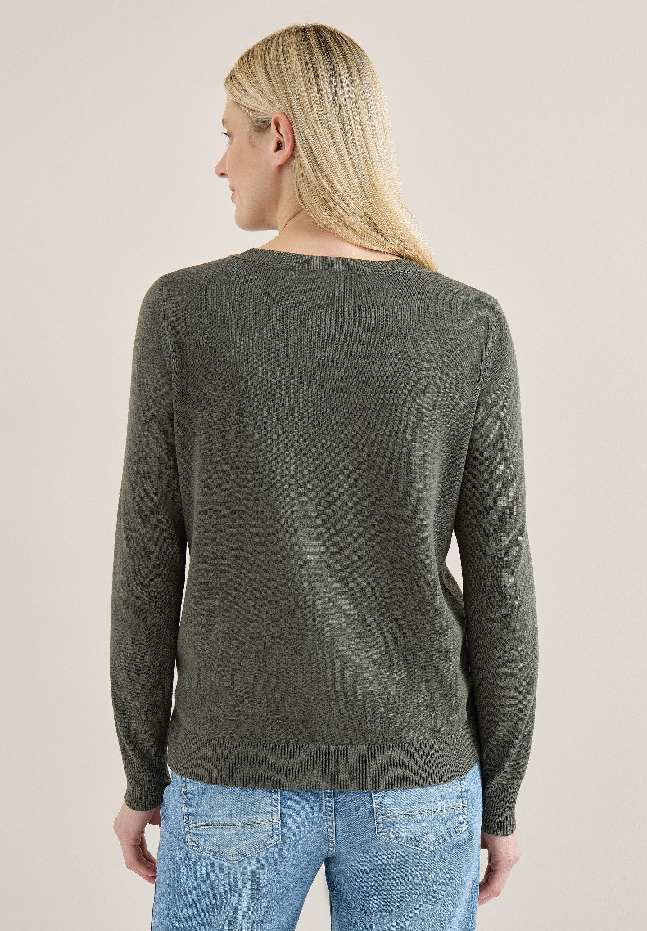 CECIL Cardigan mit Rundhalsausschnitt