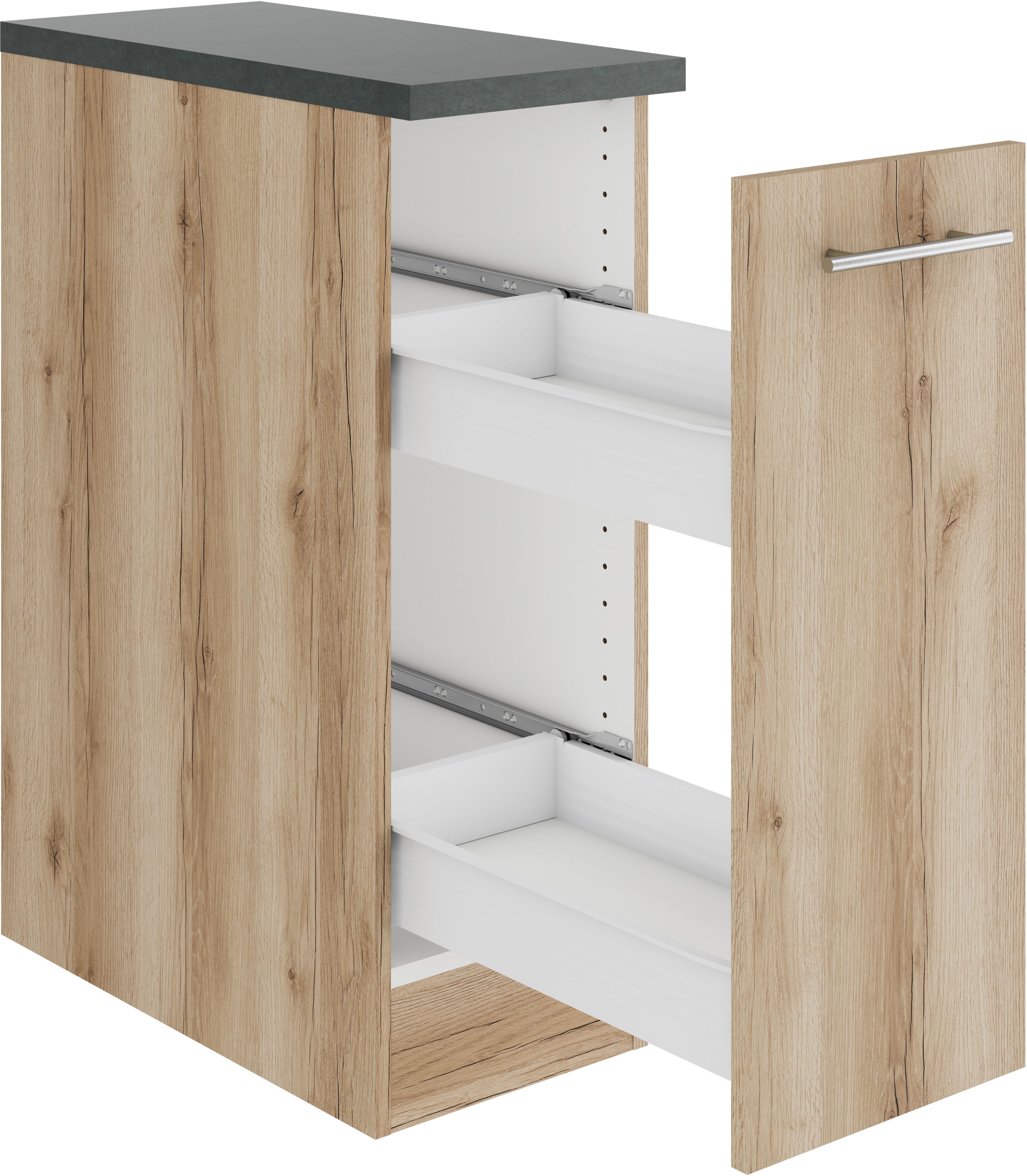 OPTIFIT Apothekerschrank Bella Breite/Höhe 30/84,8 cm, Anbau-und Unterbau möglich