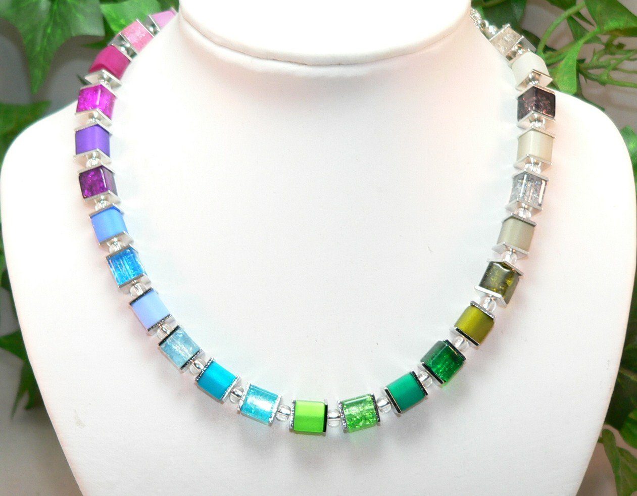 traumschmuck Collier 001bbb Collier Halskette Würfel günstig online kaufen