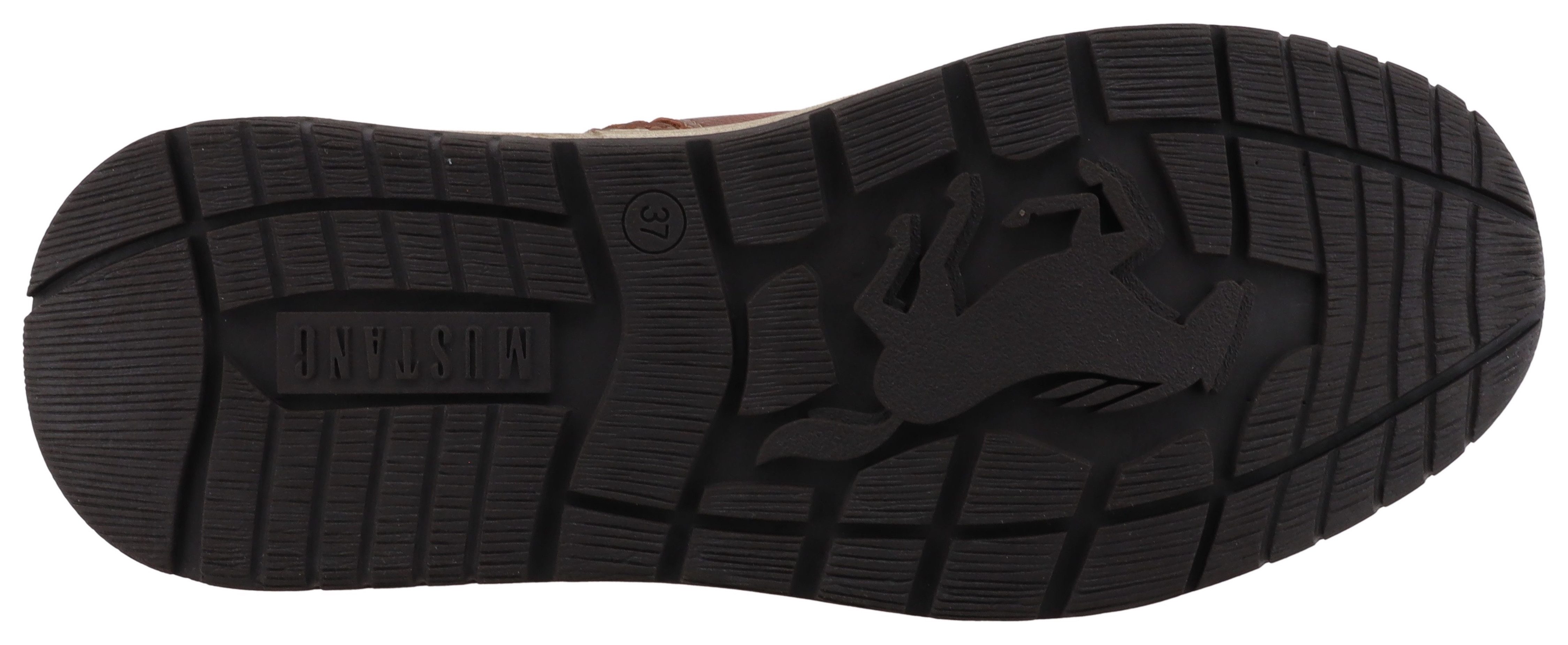 Mustang Shoes Ihana Winterboots High Top Sneaker, Winterboots mit Warmfutter und TEX