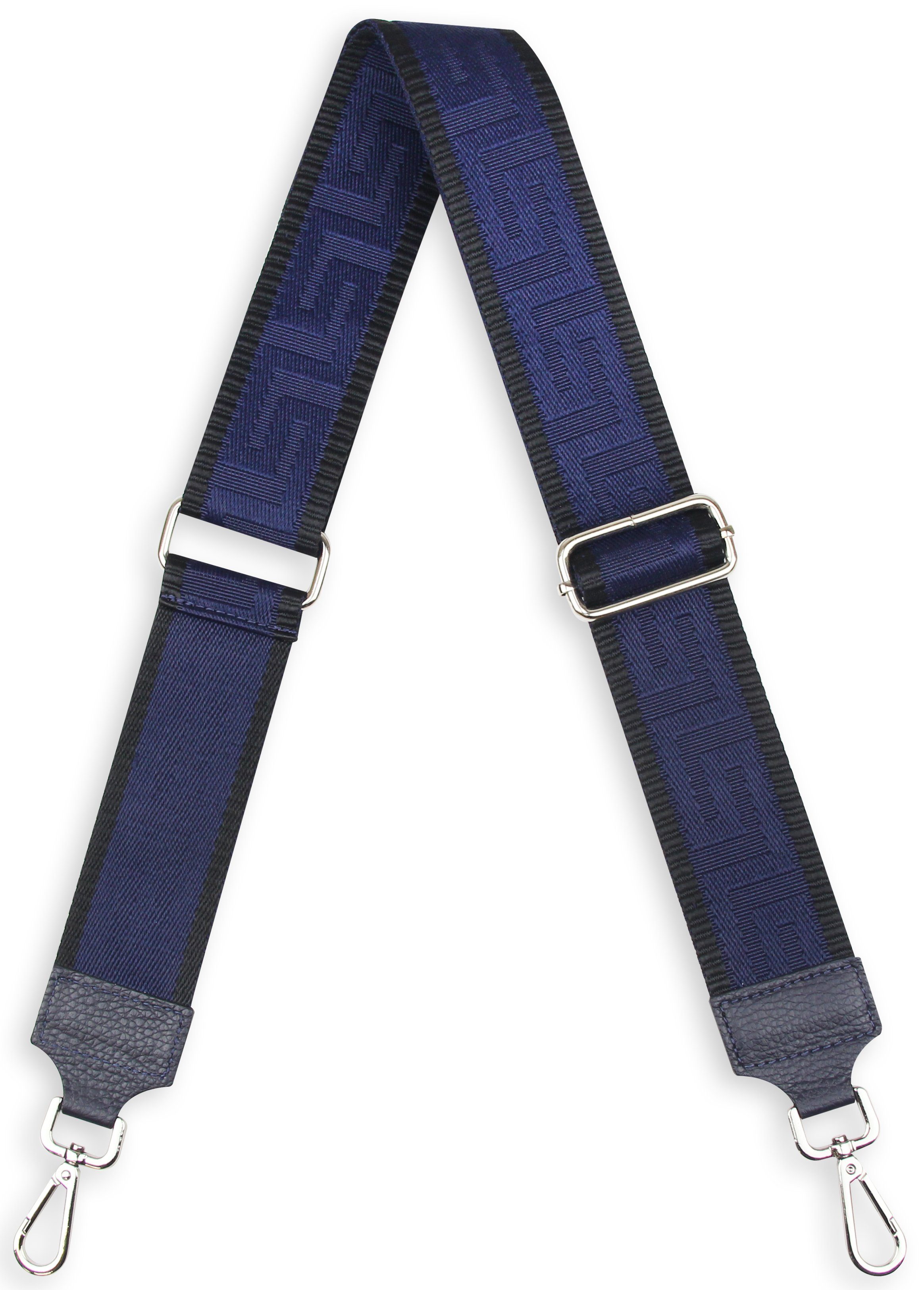 Frentree Schulterriemen MADE IN ITALY, 5cm breiter Schultergurt für Taschen, verstellbarer Gurt, Muster: S