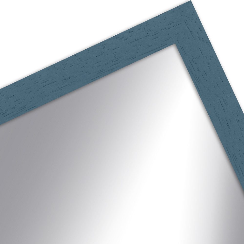 WANDStyle Wandspiegel H960, Dunkelblau, aus Massivholz günstig online kaufen