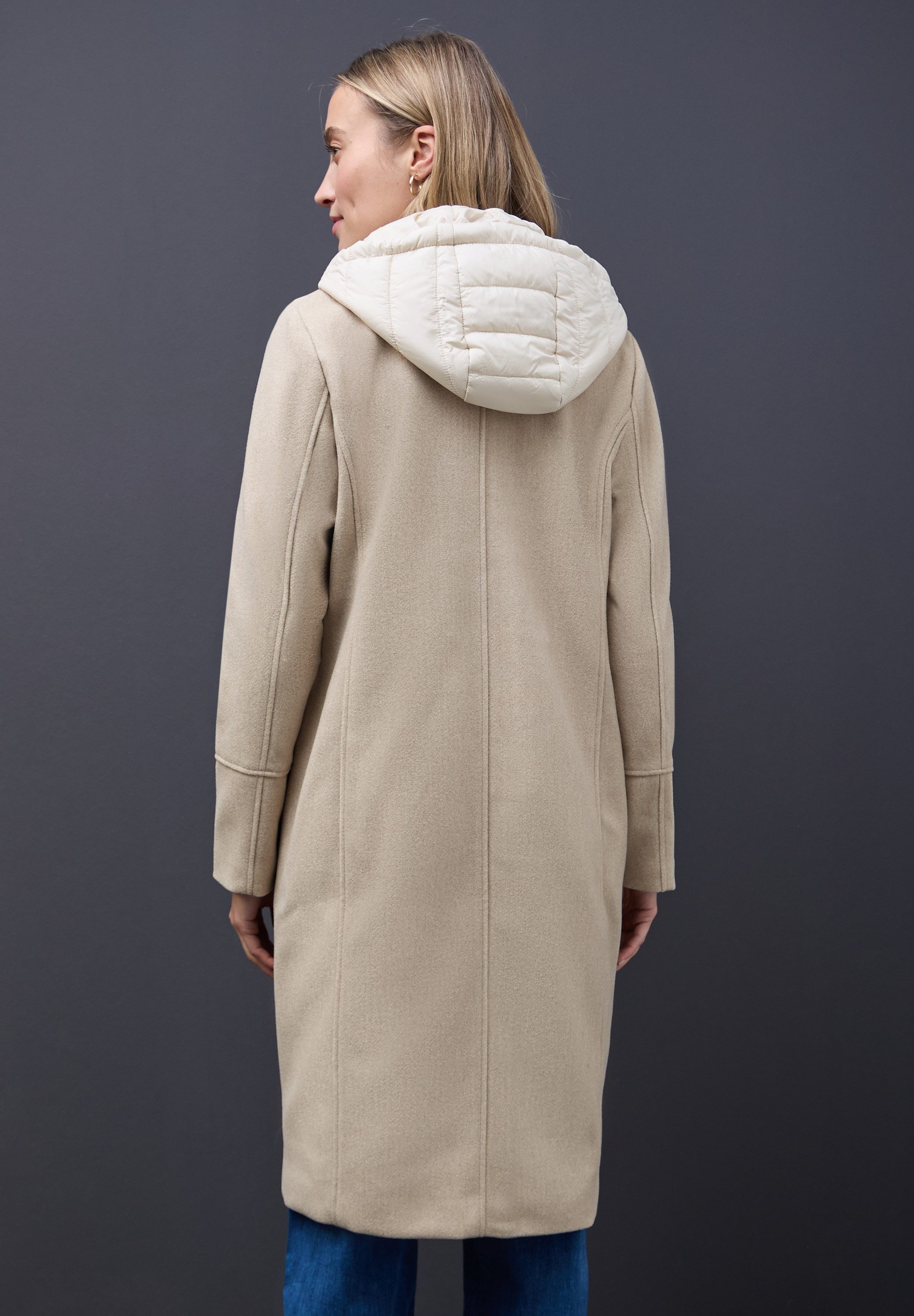 STREET ONE Outdoorjacke mit Kapuze günstig online kaufen