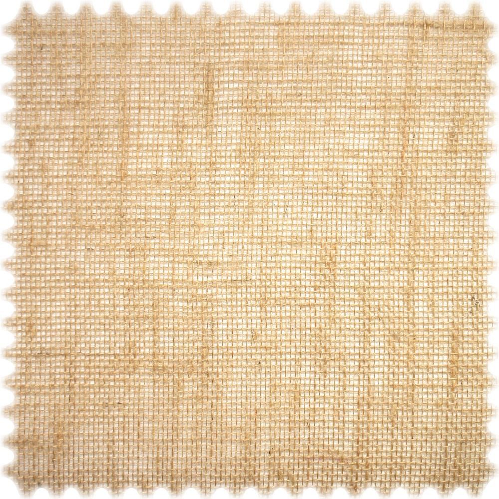 Heiro Stoff Jute Stoff Sackleinen Meterware 185g/m² / 140cm breit, Polsterstoff Meterware - Breite:140 cm
