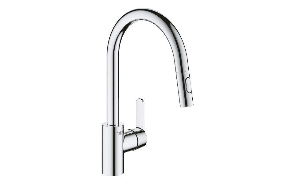 Grohe Spültischarmatur mit Get Küchenarmatur Grohe verchromt,