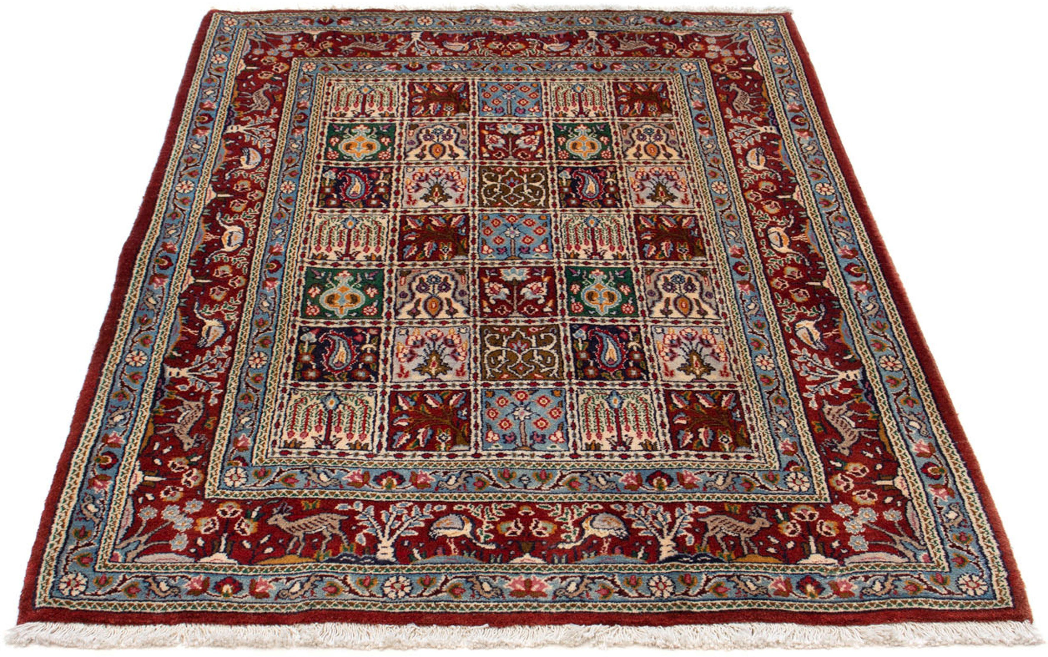 Orientteppich Perser - Classic - 142 x 100 cm - mehrfarbig, morgenland, rechteckig, Höhe: 10 mm, Wohnzimmer, Handgeknüpft, Einzelstück mit Zertifikat