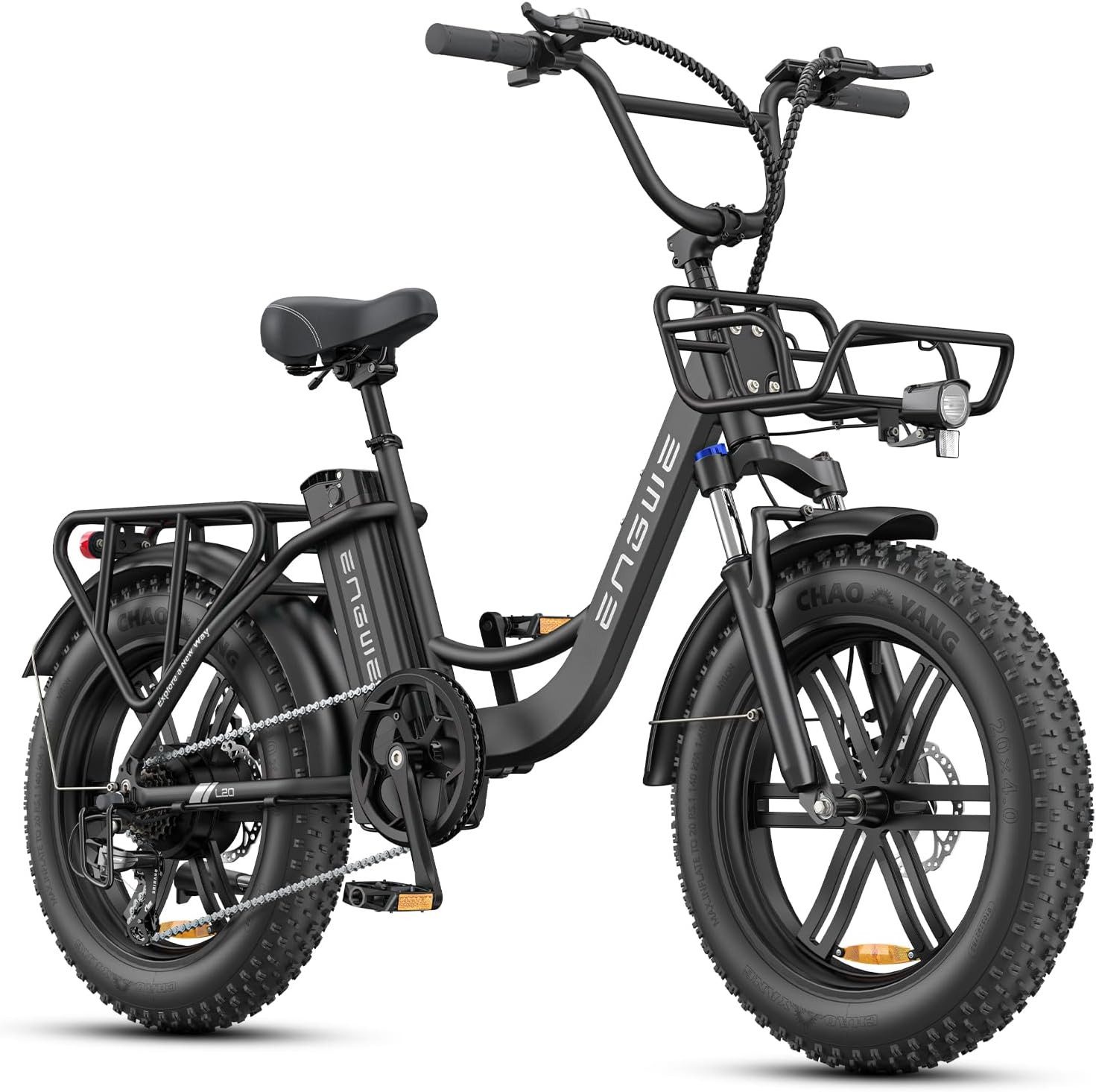 E-Bike Cityrad ENGWE Herren Elektrofahrräder mit 48V 13Ah Batterie, 7-Gang L20 Boost