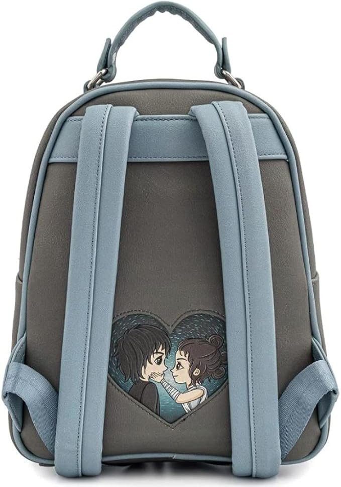 Loungefly Minirucksack Star Wars by Loungefly Rucksack Kylo Rey Mixed Emotions (1-tlg), hochwertig und detailliert