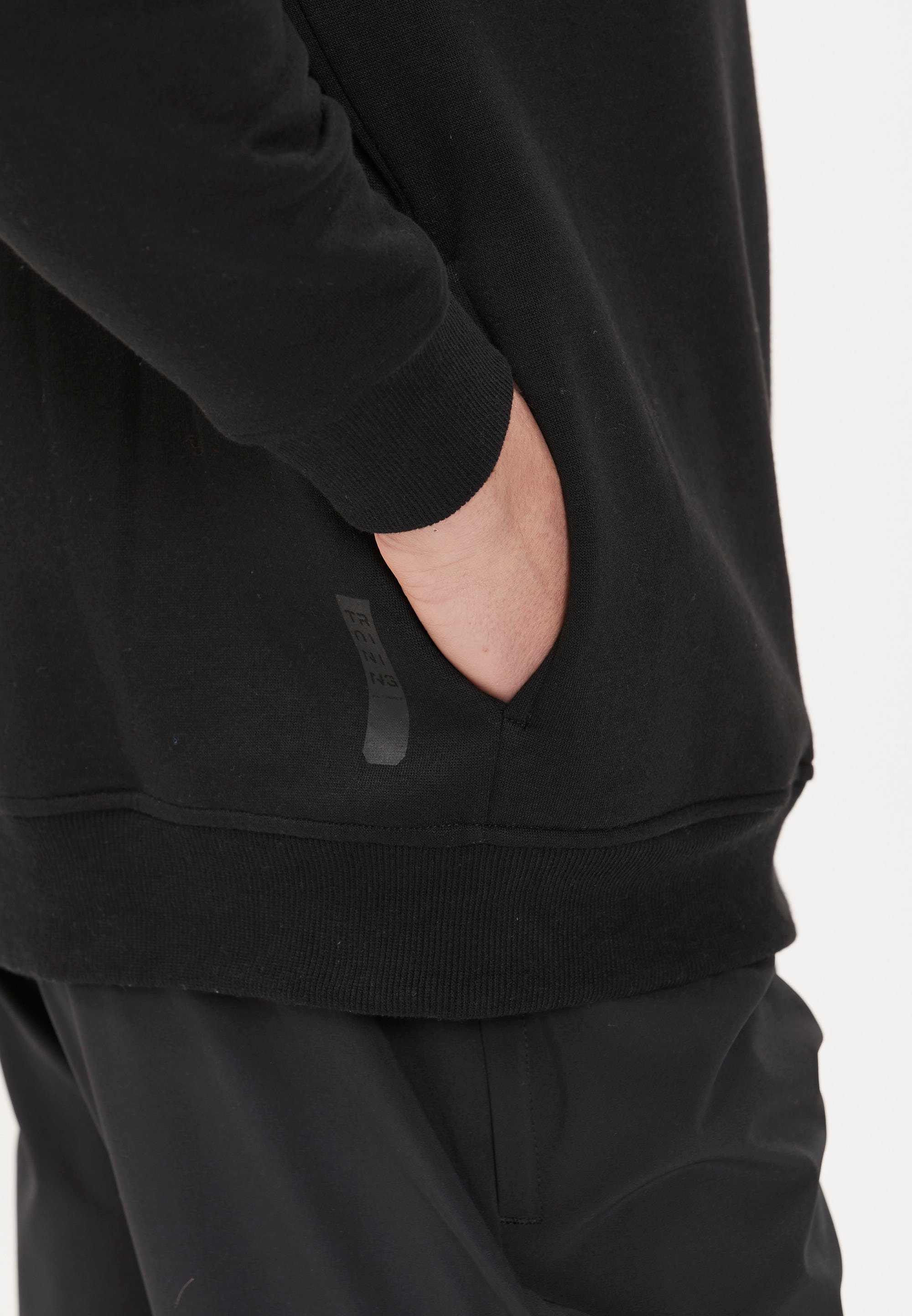 ENDURANCE Kapuzensweatshirt LIONK schnell Qualität in trockender schwarz