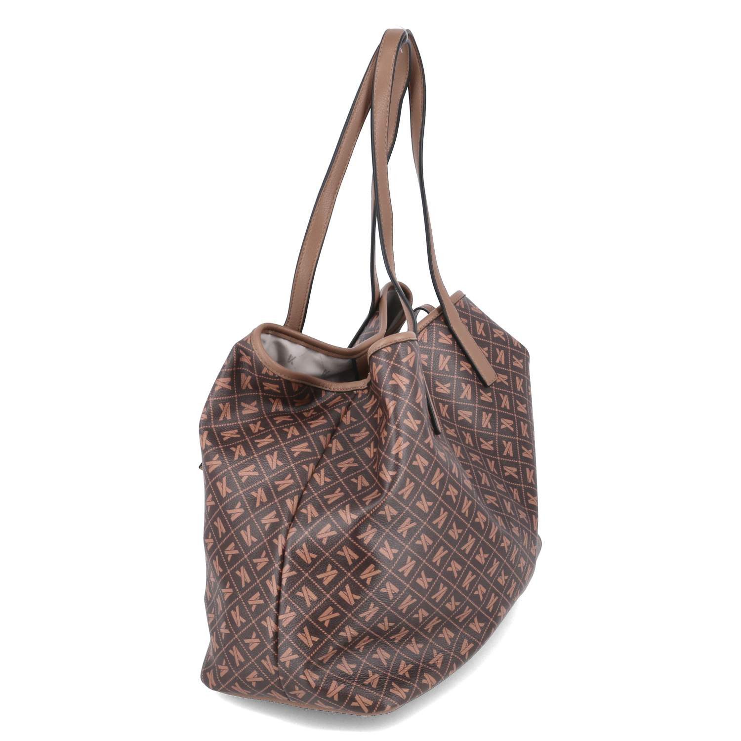 Kaerlek Handtasche Kaerlek 1005880-300 Damen Shopper Synthetik brown