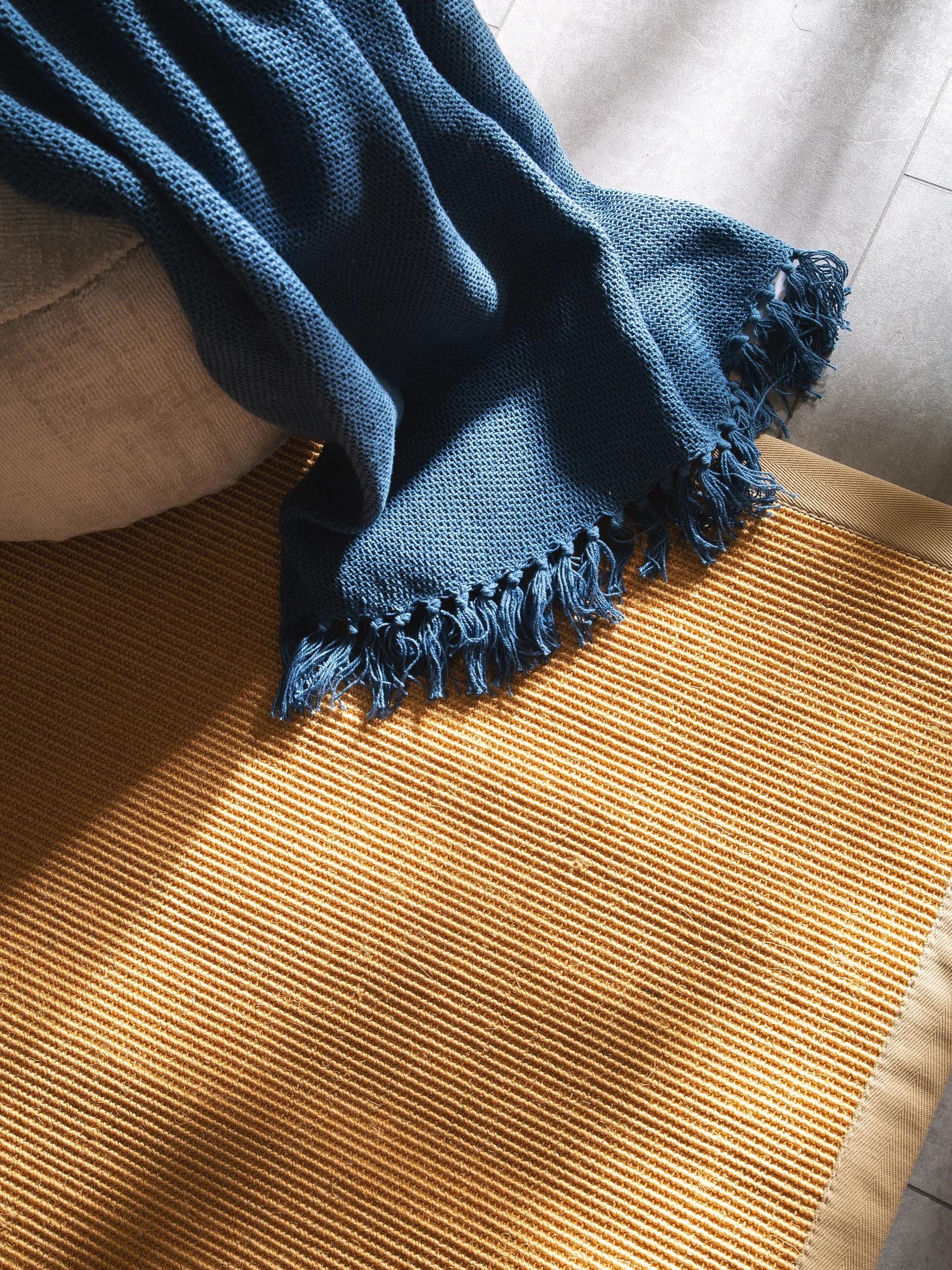 benuta Sisalteppich Sana, quadratisch, Höhe: 5 mm, 100% Sisal Naturfaser, Teppich Wohnzimmer, Esszimmer, Schlafzimmer