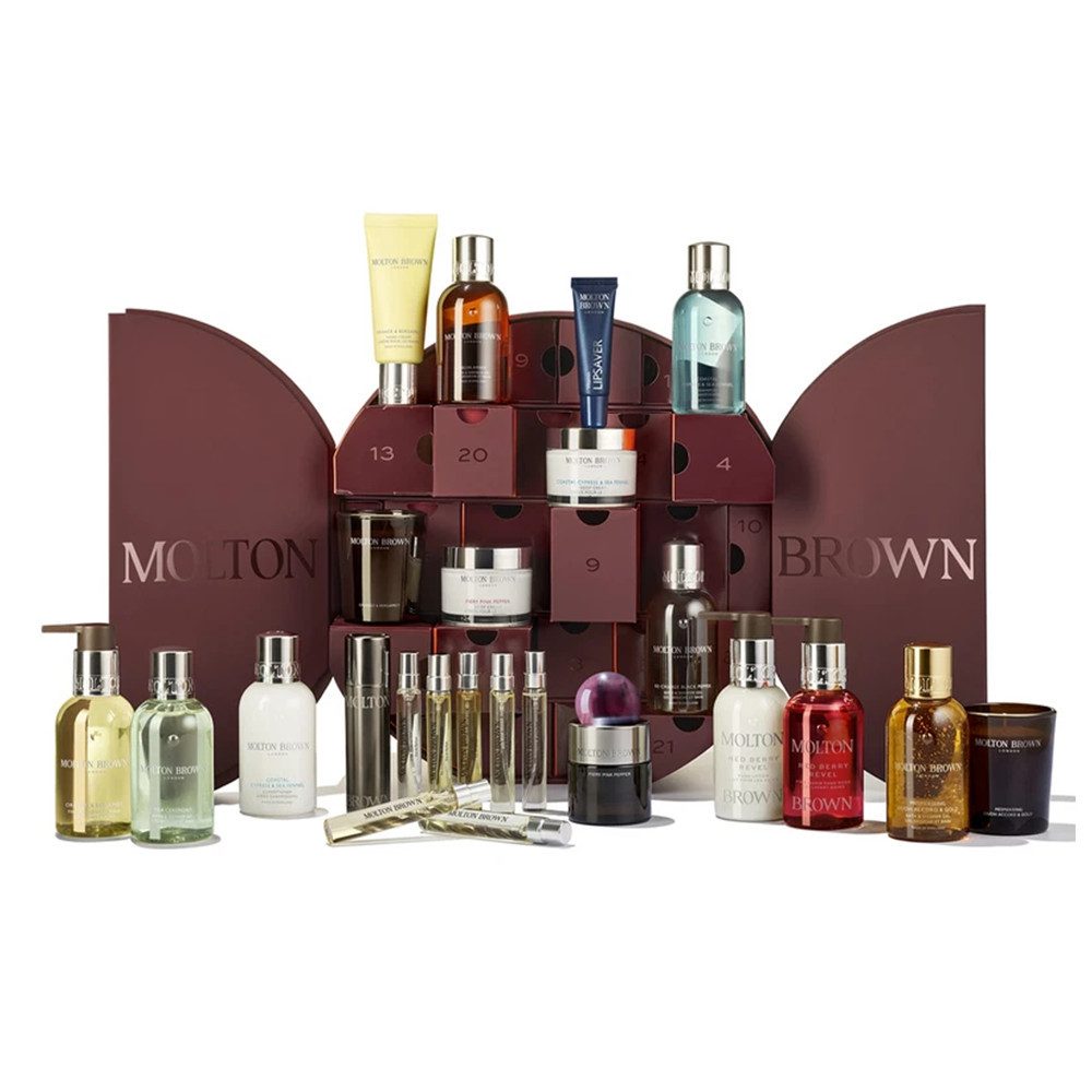 MOLTON BROWN Adventskalender Molton Brown Adventskalender 2026 Luxuriöse Freuden (24-tlg), Exklusiver Beauty-Adventskalender als Geschenkidee