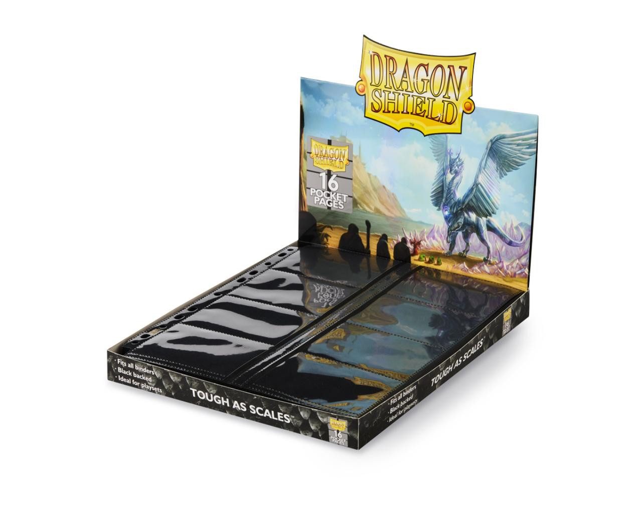 Arcane Tinmen Sammelkarte Dragon Shield 16-Pocket Pages (50 Stück) #10302