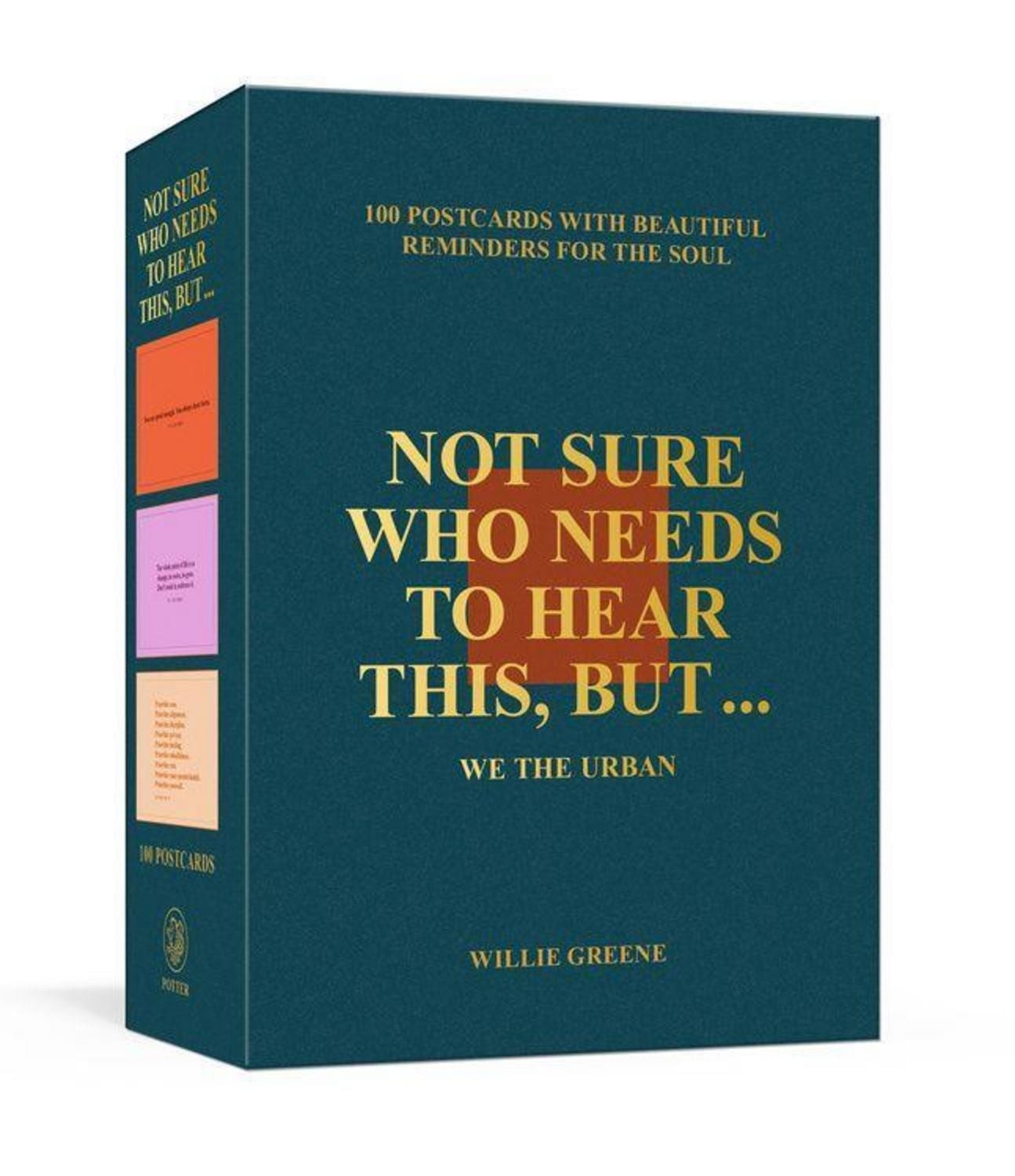 Schulheft Not Sure Who Needs to Hear This, But . . . : WE THE URBAN