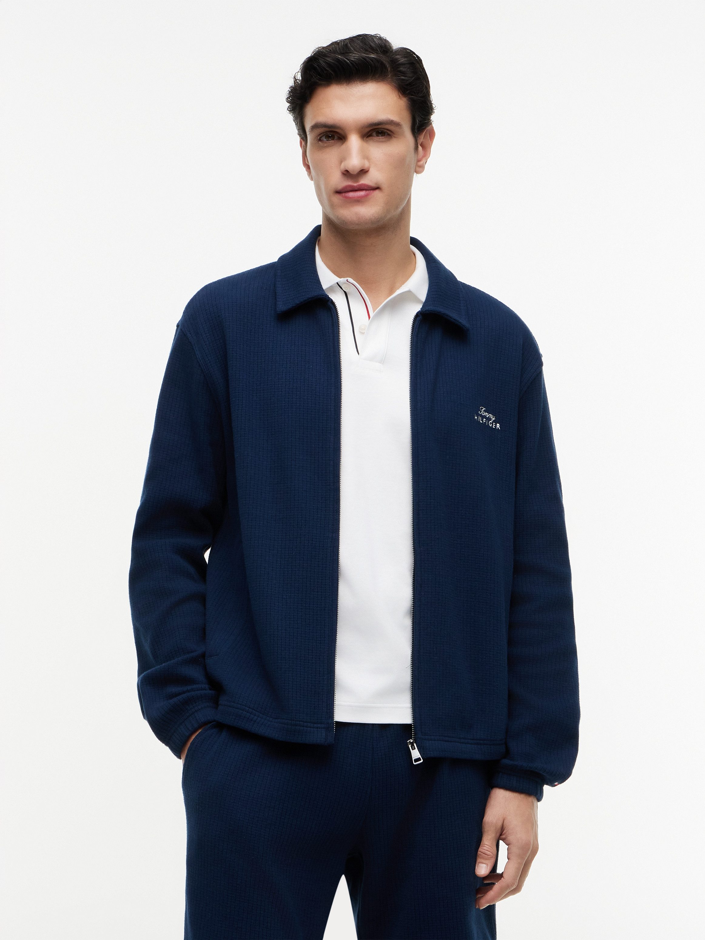 Tommy Hilfiger Sweatjacke SUMMER TEXTUR
