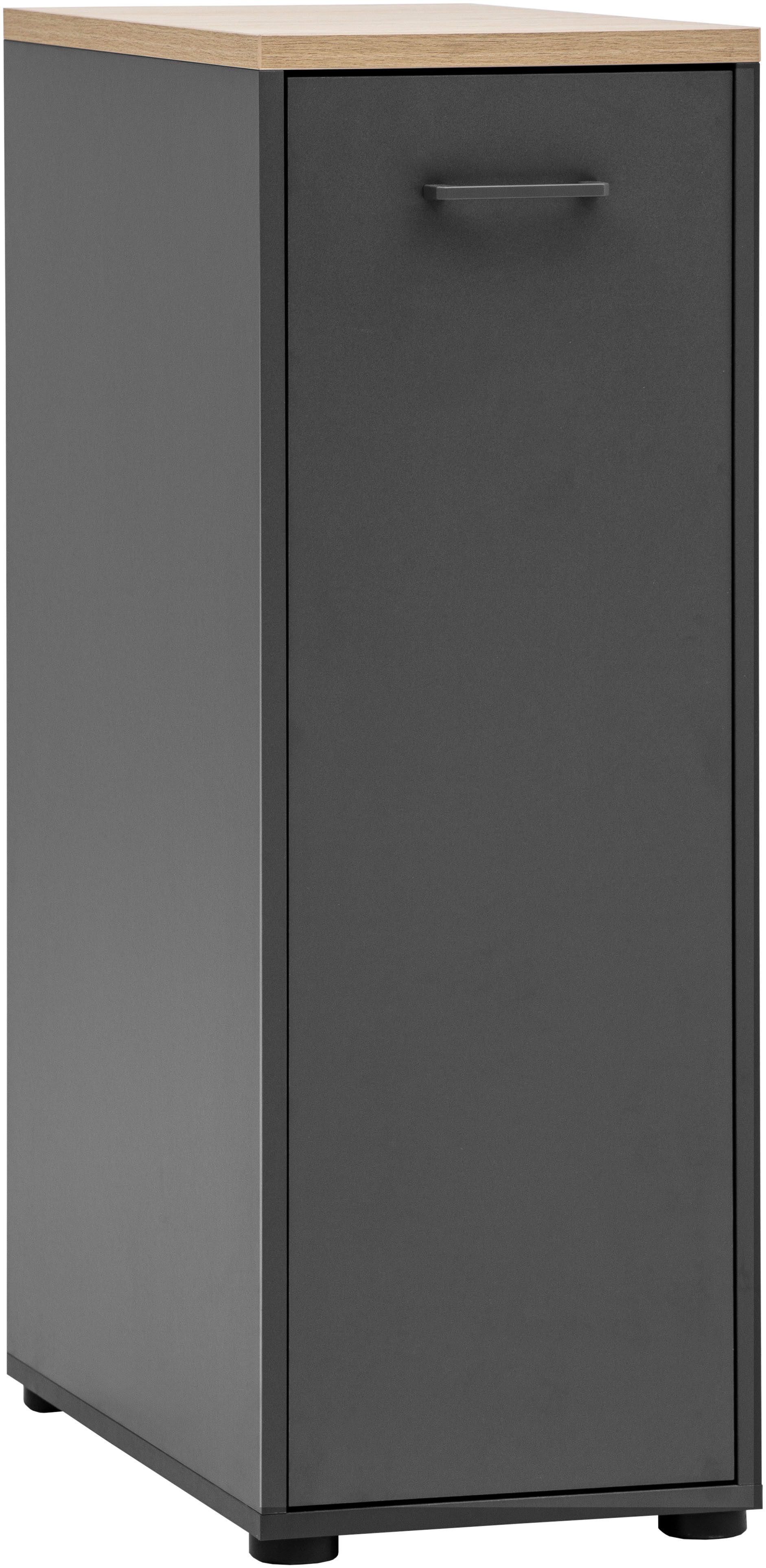 Schildmeyer Apothekerschrank Solea Apothekerschrank mit zwei Vollauszügen (1-St) Apothekerschrank mit einem SoftClose Vollauszug (zwei Schubkästen)