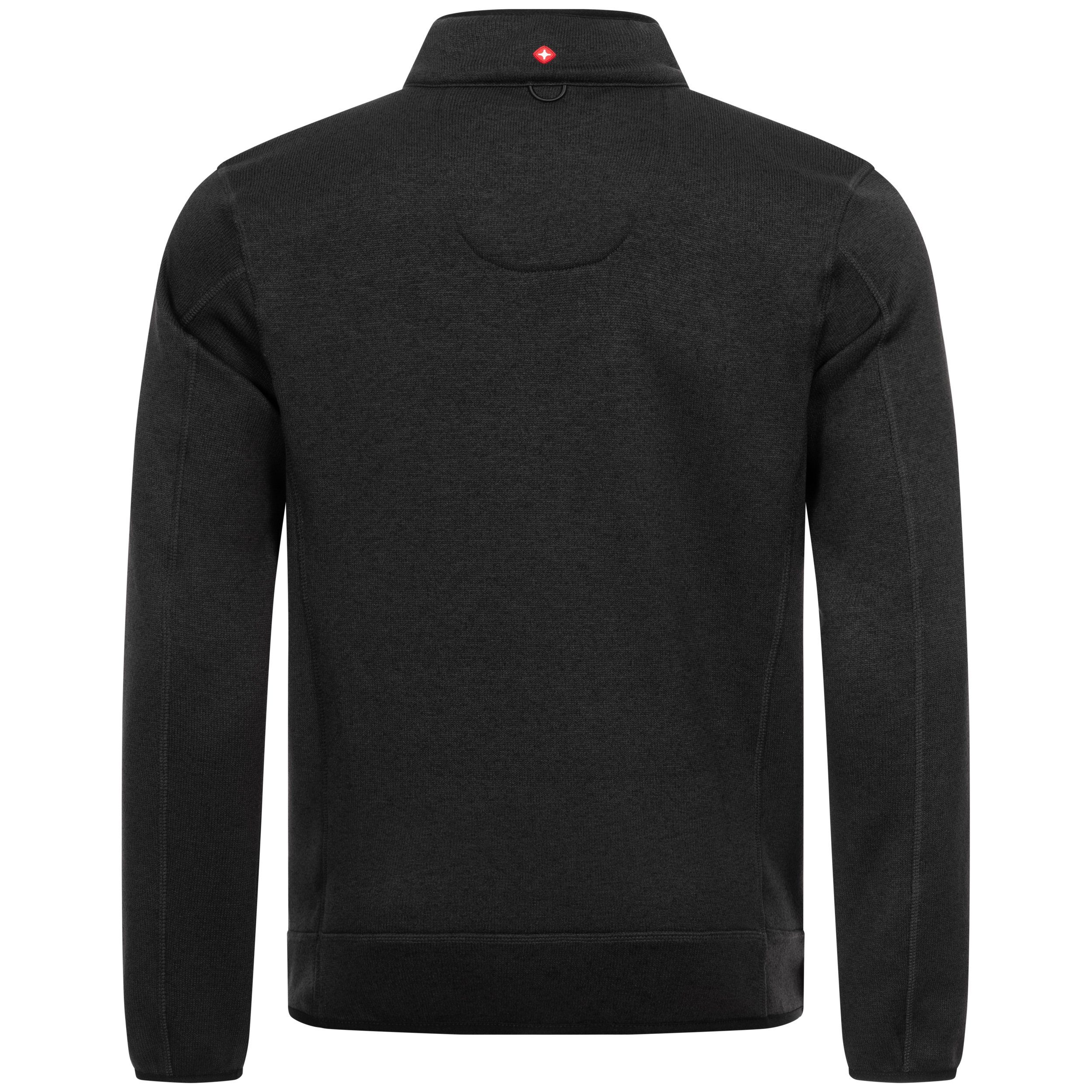 Höhenhorn Strickfleecejacke Herren Jacke Fleece für Männer Strickfleece Outdoor Sweatshirt auch in Großen Größen verfügbar, angenehm weiche Innenseite