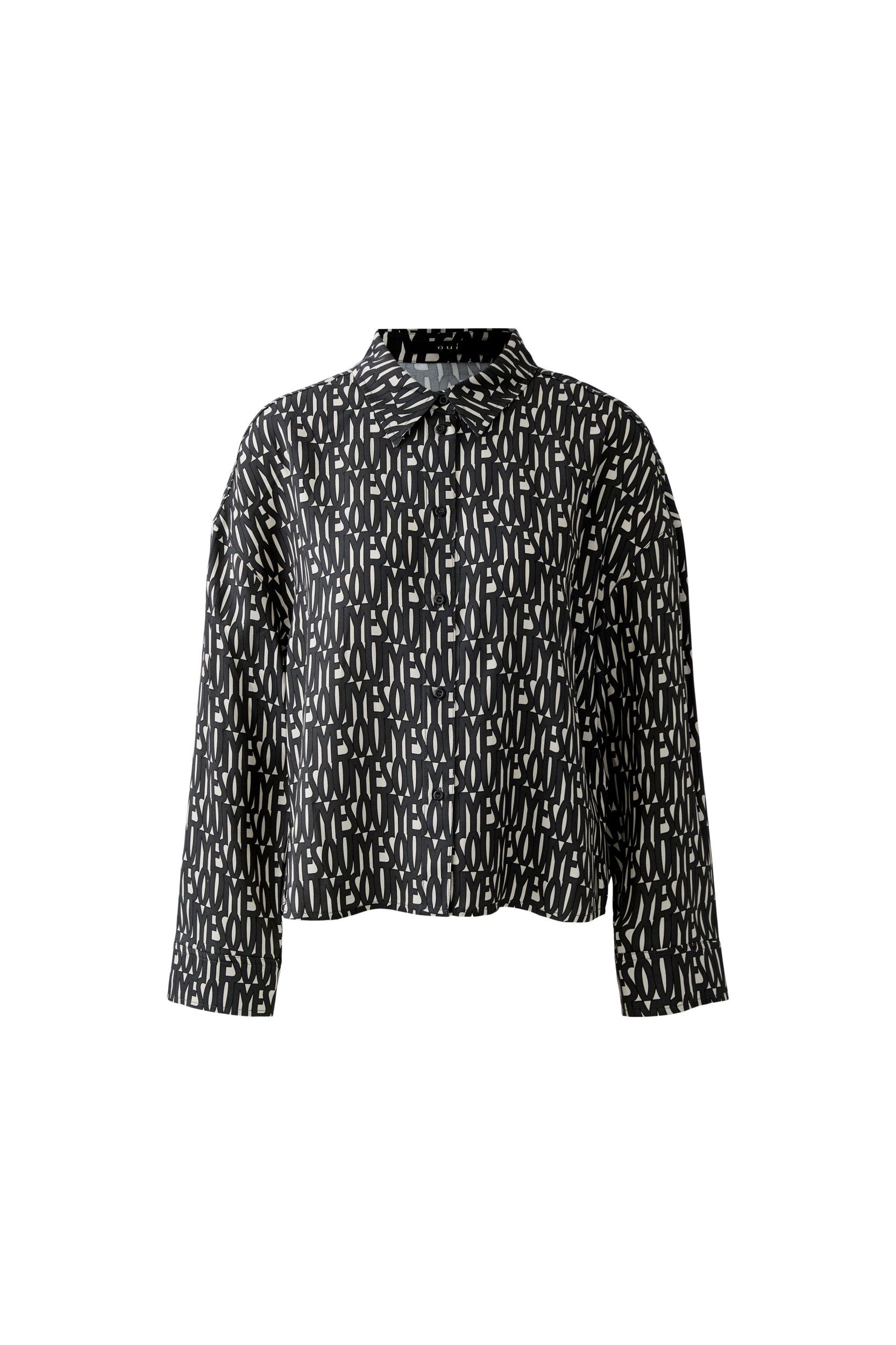 Oui Hemdbluse Bluse 0119