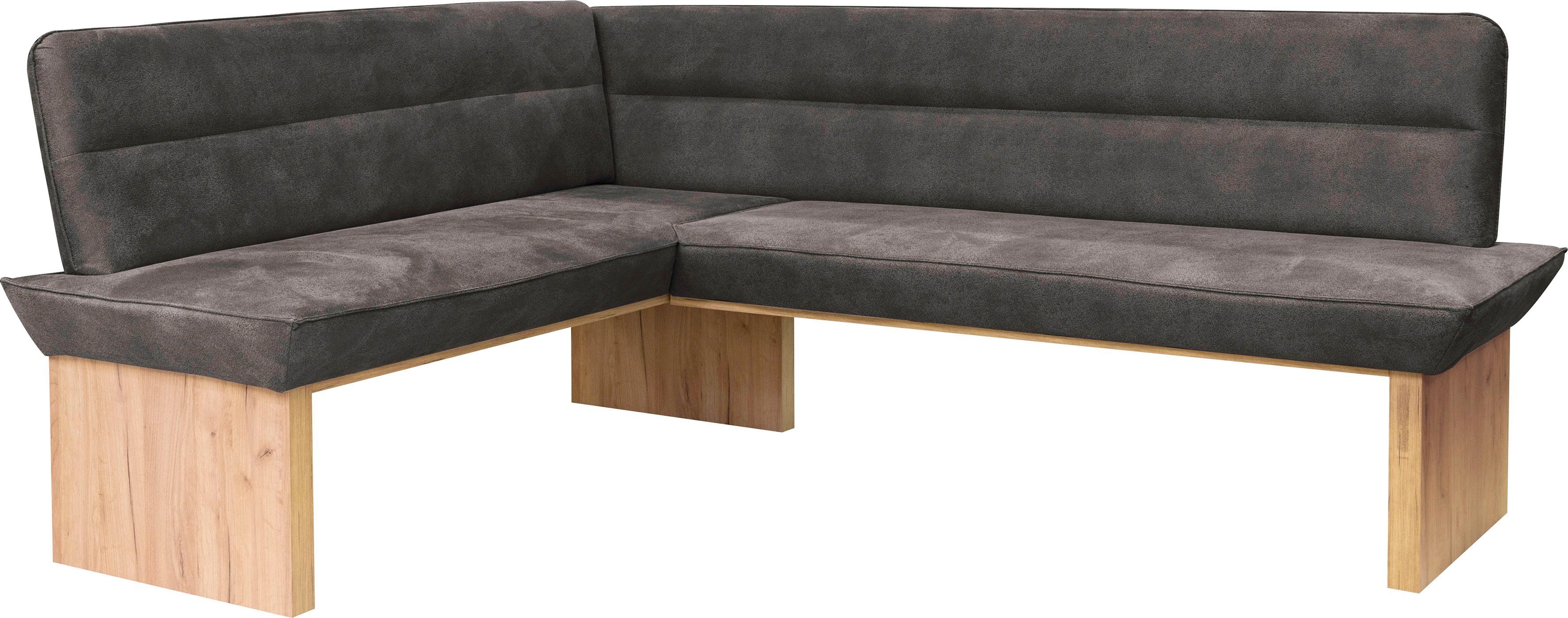 OTTO home Eckbankgruppe Beluna + Cross Essecke Sitzgruppe Eckbank Küchenbank, (Set, 4-tlg., Eckbank, 2 Stühle und Tisch), Sitzgruppe Esszimmer Stühle Tisch und  – Bild 2 von 5