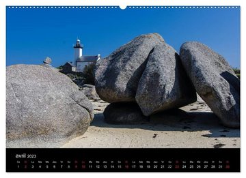 CALVENDO Wandkalender Impressions de Bretagne (Calendrier supérieur 2023 DIN A2 horizontal)