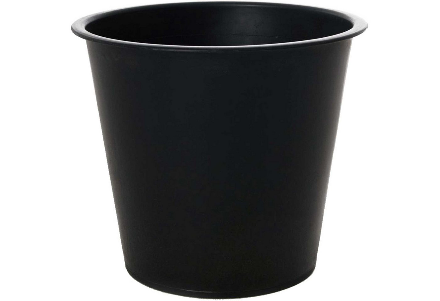 VIVANNO Pflanzeinsatz Kunststoff EINSATZ Rund Rund - Schwarz Matt (1 St), 21x19,50 cm