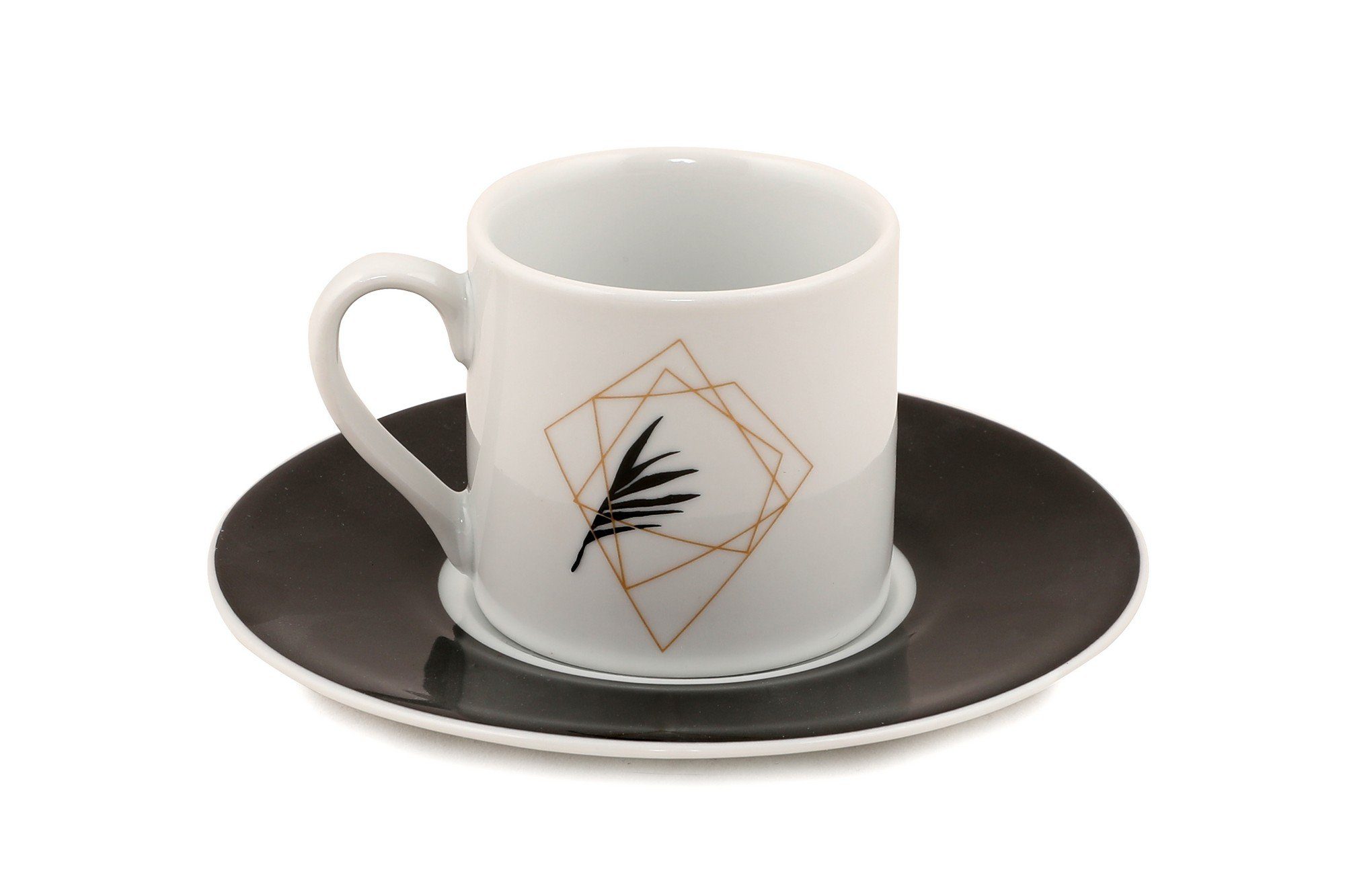 BRS1601, Bunt, Concept 100% Porzellan Hermia Kaffeetassen, Tasse