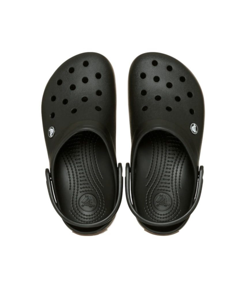 Crocs Sandale Crocband Gum Clog schwarz -1 Paar Badeschuh