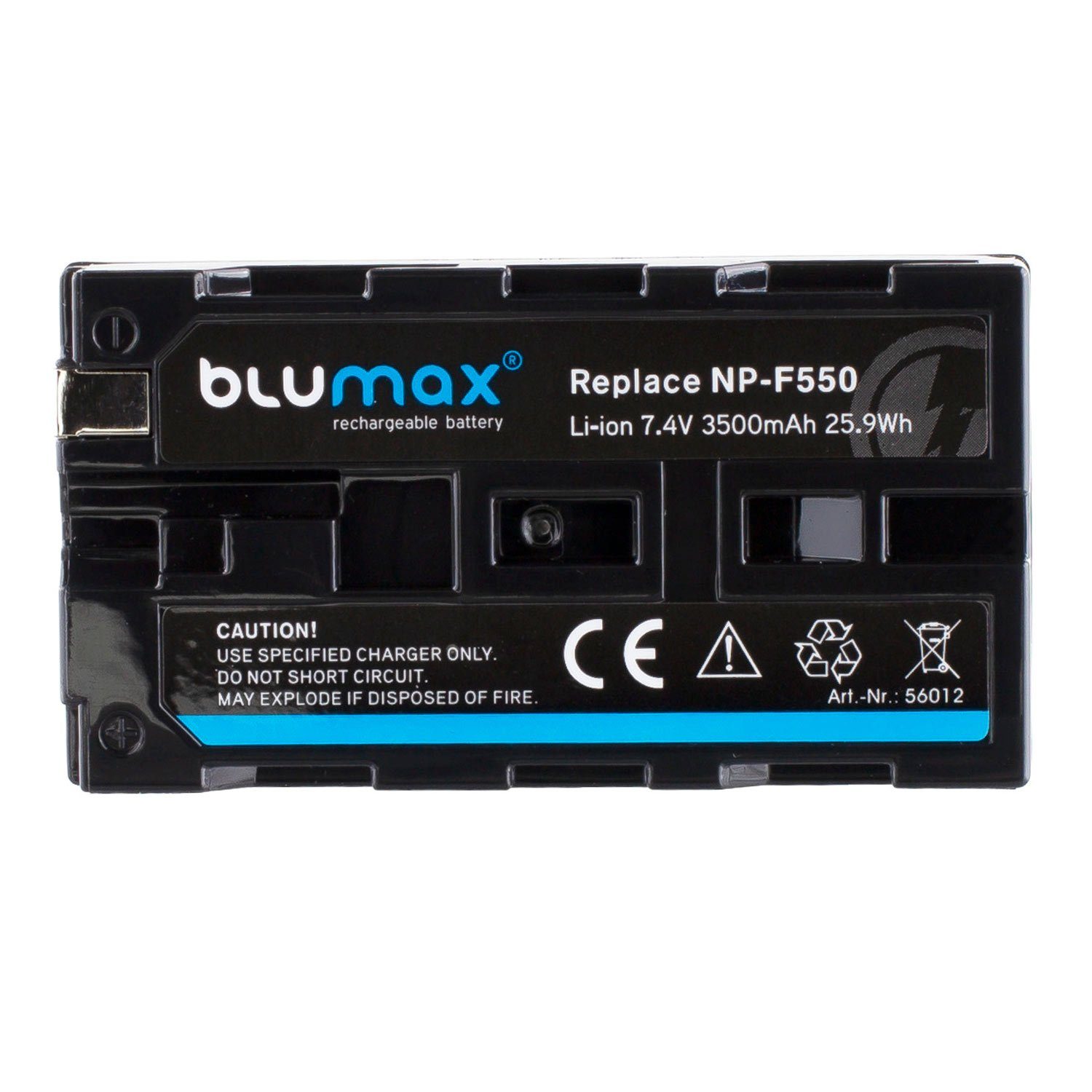 Blumax Akku passend für Sony Kamera-Akku (7,2V) NP-F550 mAh 3500