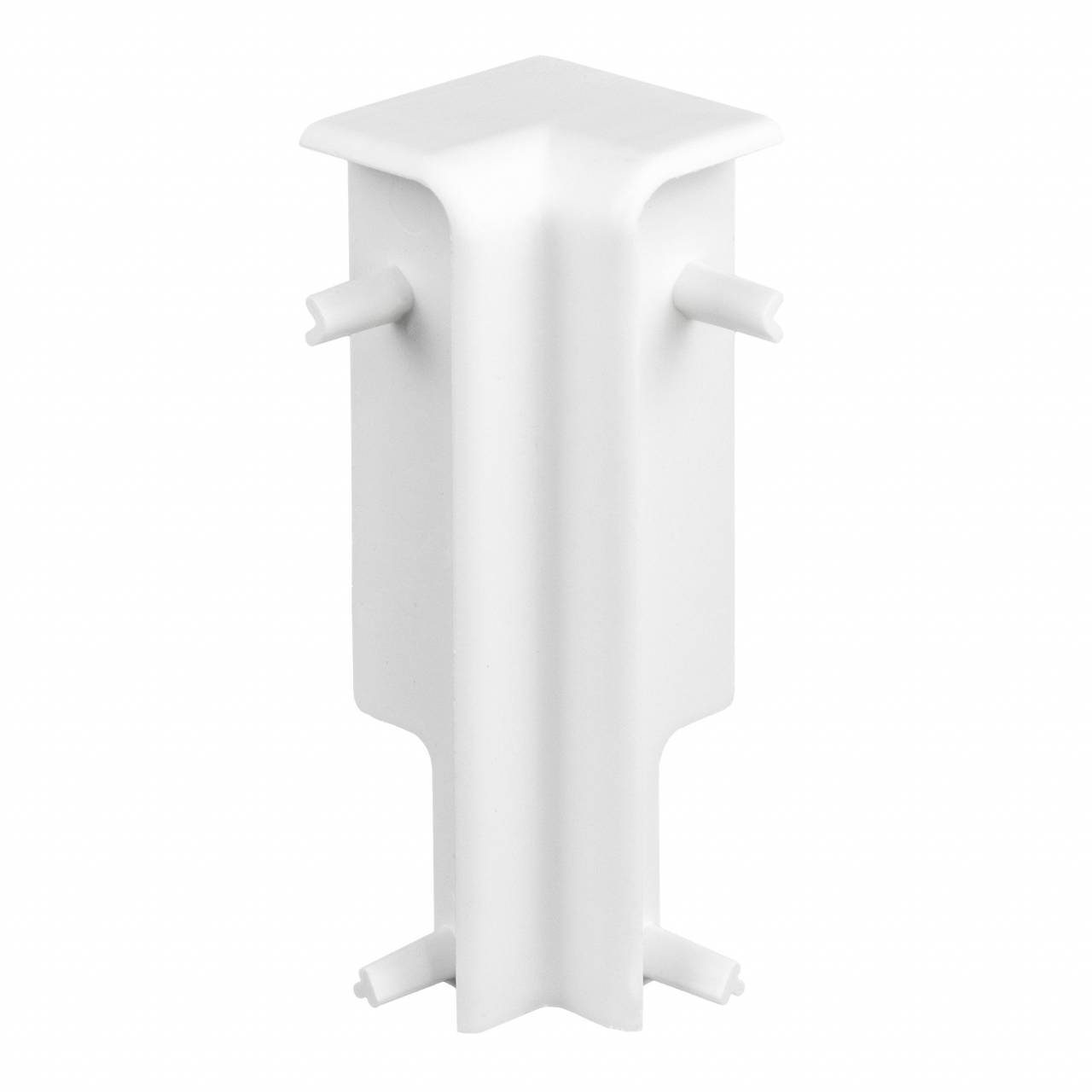 PROVISTON Sockelleisten-Innenecke Innenecken für MDF-Sockelleisten, 15 x 58 mm, Kunststoff, Weiß