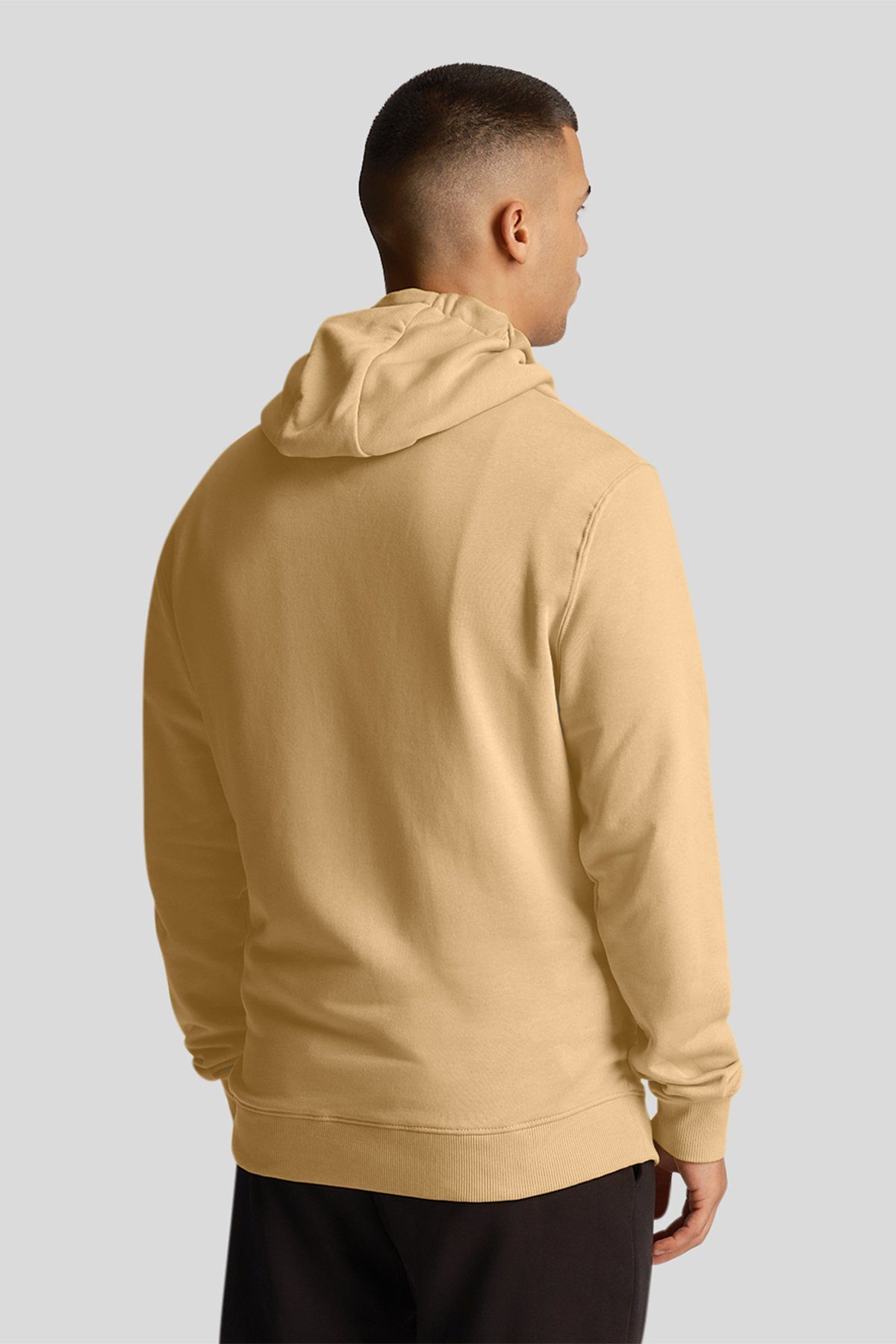 Lyle Aus & 100% Scott Hoodie khaki Baumwolle Cairngorms