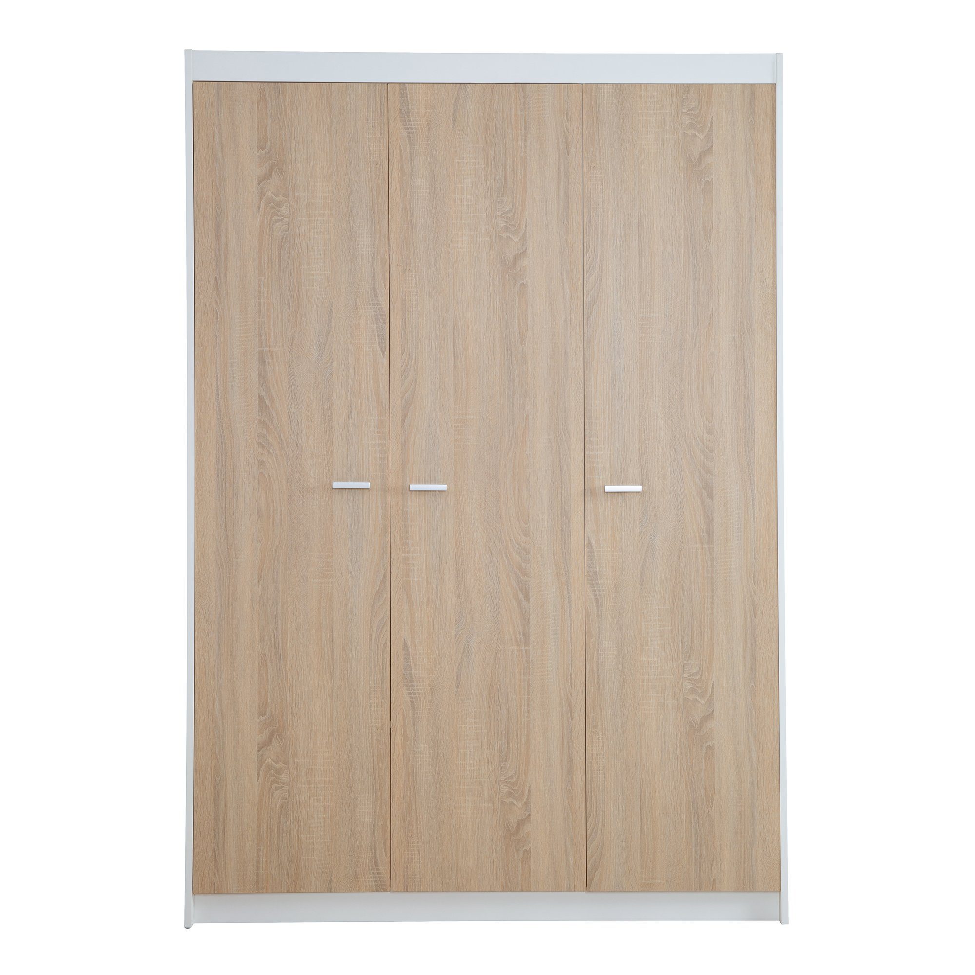 roba® Kinderkleiderschrank Gabriella 3-türig Kinderkleiderschrank gefräst günstig online kaufen