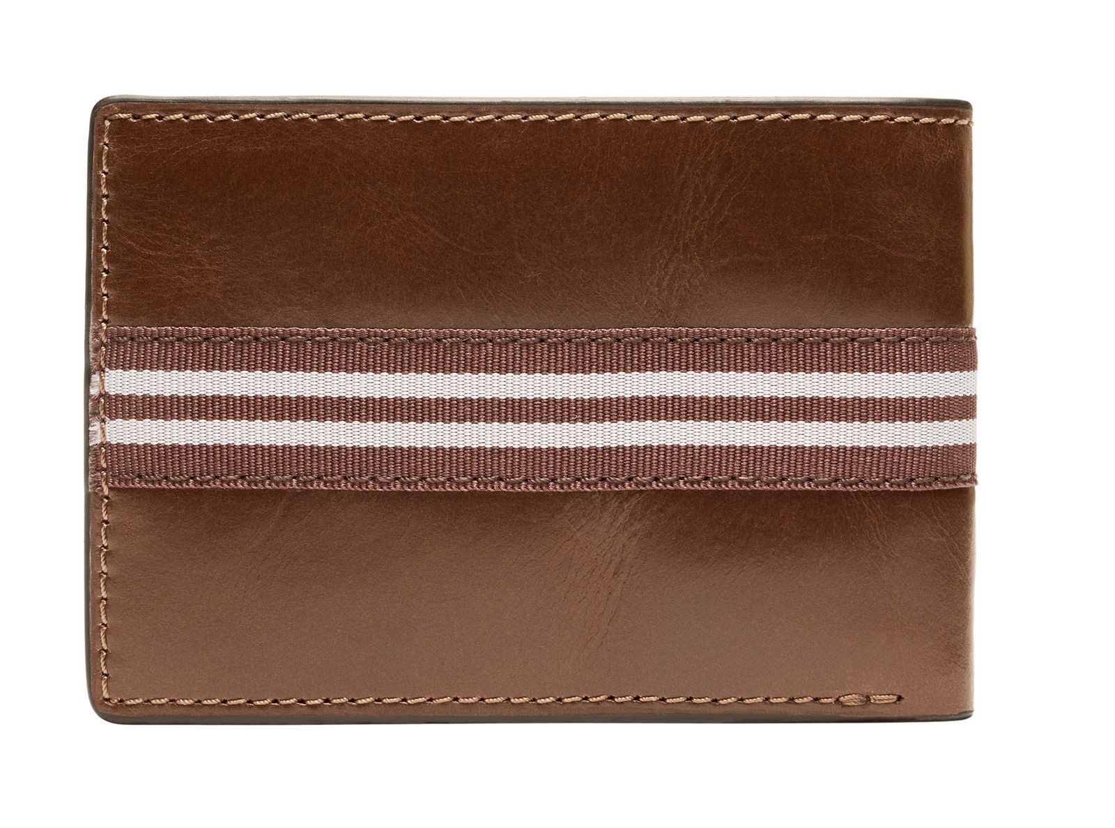 Fossil Kartenetui Jared, aus echtem Leder