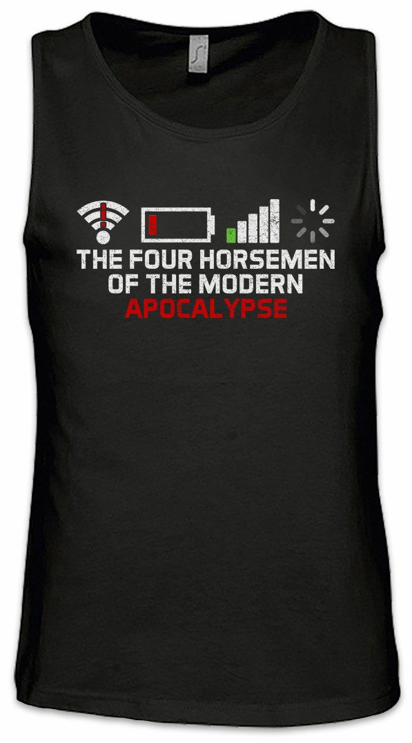 Tanktop The Four Horsemen Of The Modern Apocalypse Ärmelloses T-Shirt Fun