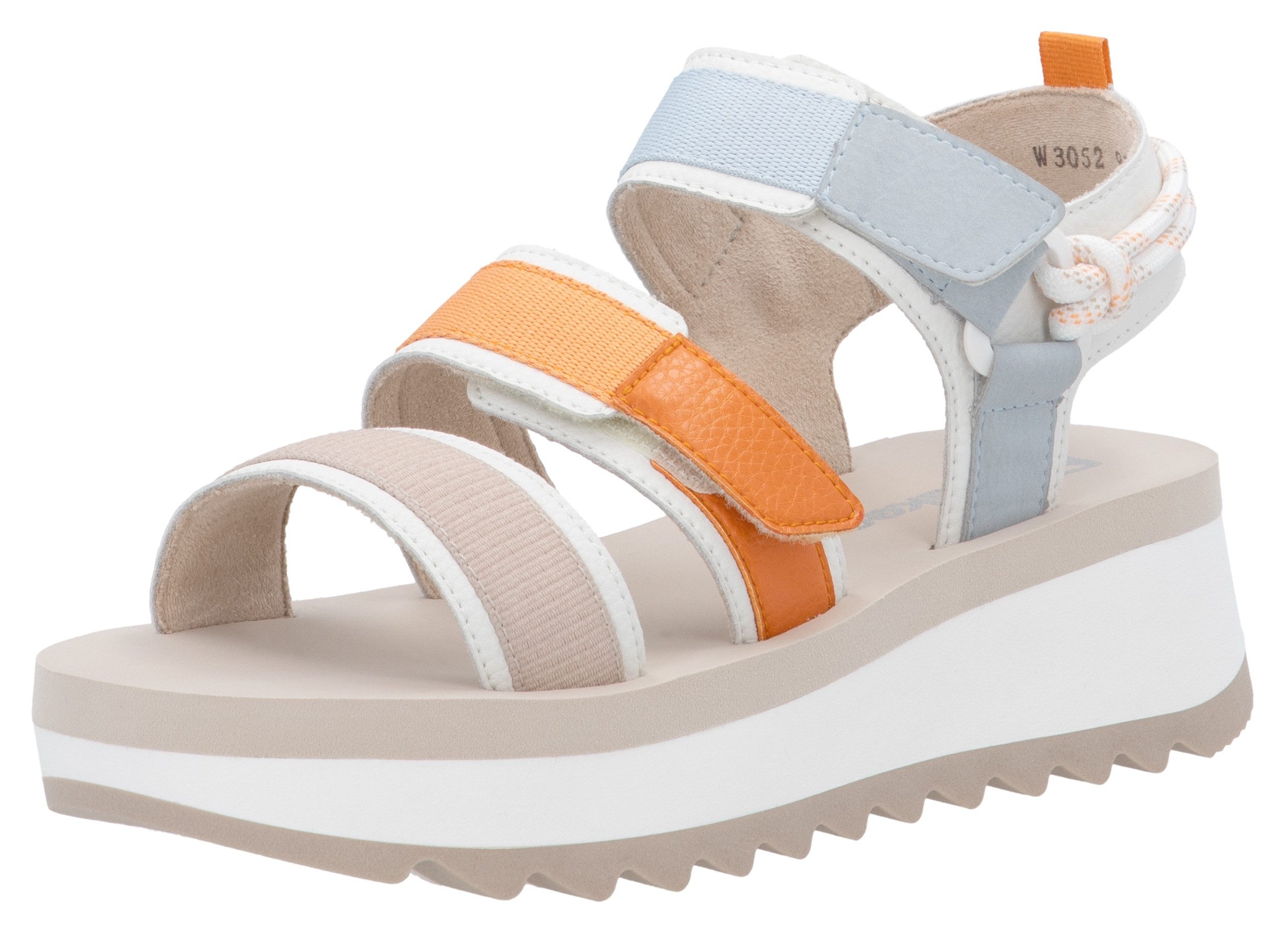 RIEKER Sport Adelaide Plateausandale Sommerschuh, Outdoorsandale, Sandalett günstig online kaufen