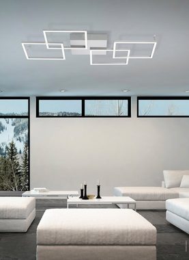 Paul Neuhaus LED Deckenleuchte Inigo, Dimmfunktion, LED fest integriert, Warmweiß, Stufenlos dimmbar über vorhandenen Wandschalter
