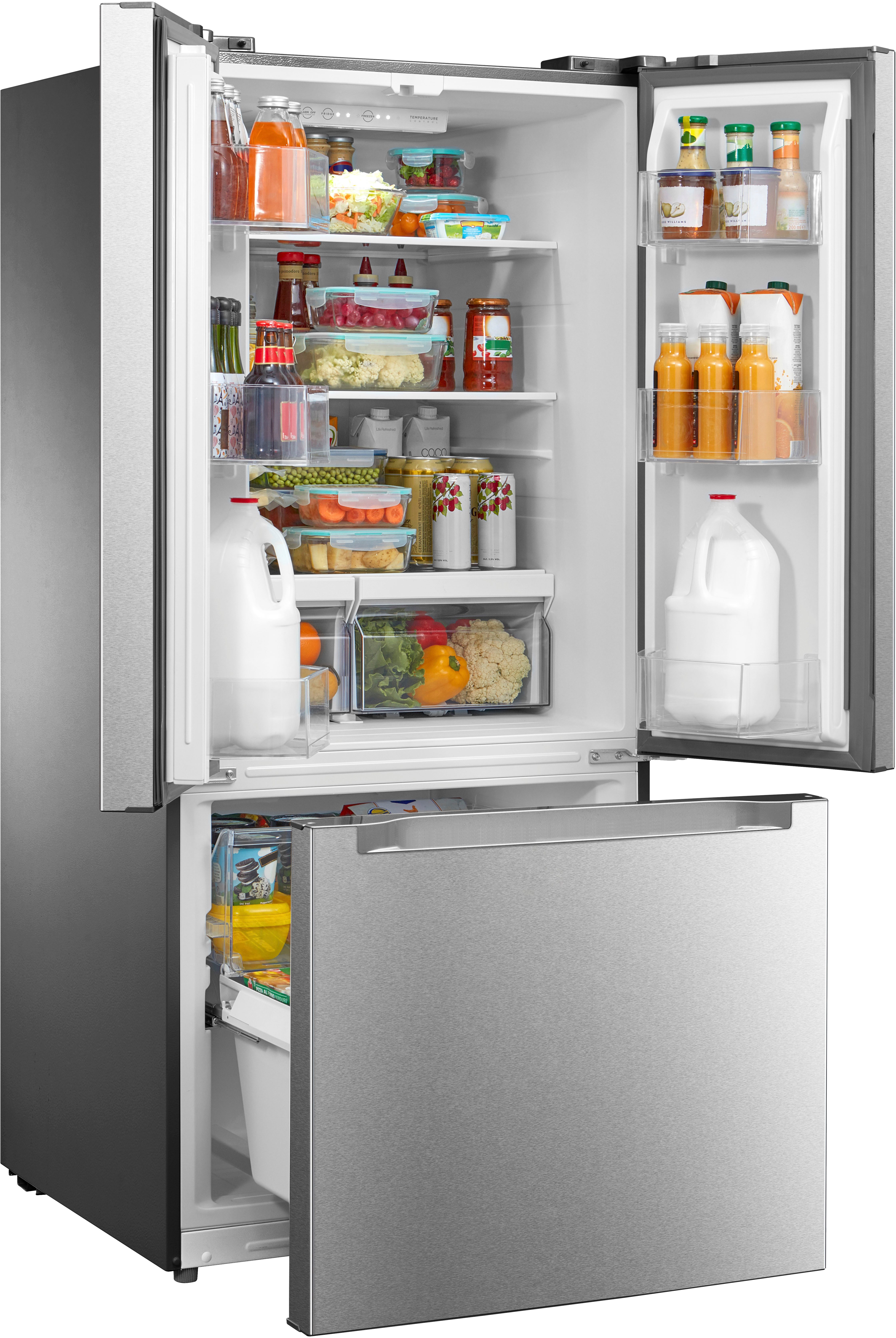 Hanseatic French Door HFD16975DI, 169,2 cm hoch, 75 cm breit, inkl. 3 Jahre Herstellergarantie – Bild 2 von 5