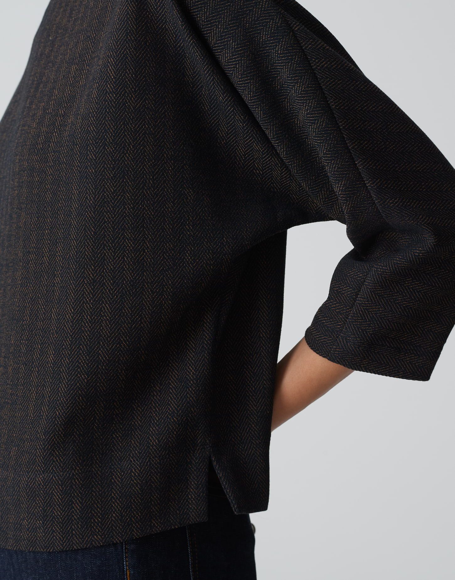 OPUS Sweater Sweater GISHA Loose im Batwing Stil