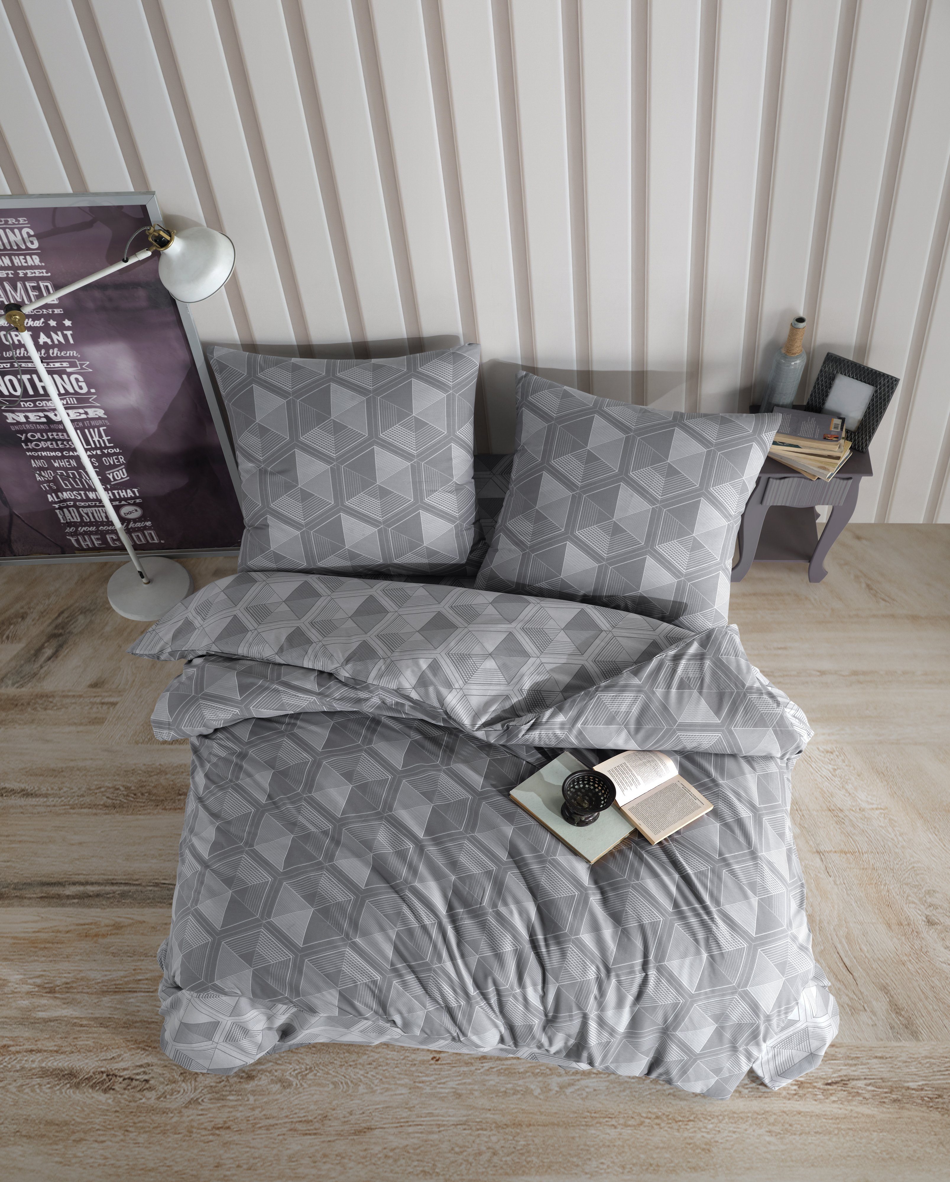 Bettwäsche Bettwäsche 200x200 cm. 3 teilig set, Meva V1