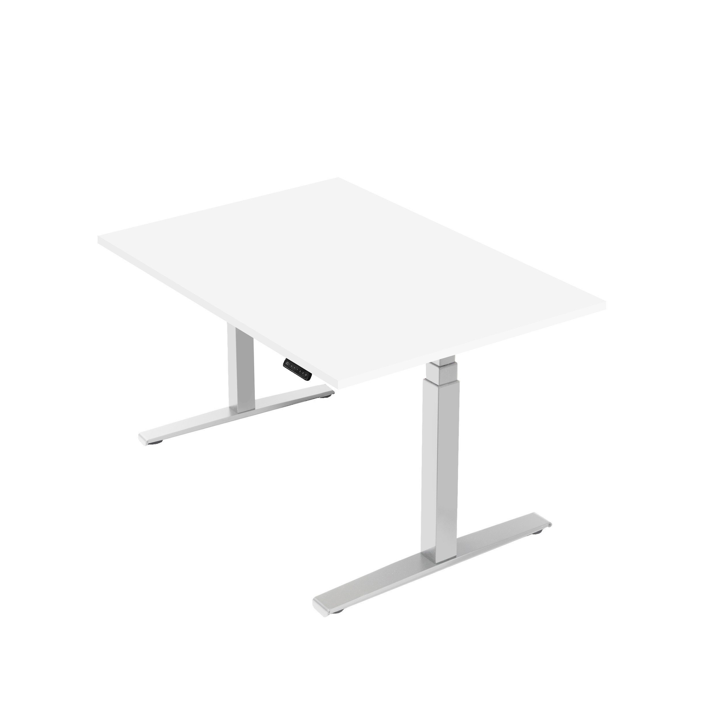 boho office® Schreibtisch Basic Line, Weiß günstig online kaufen