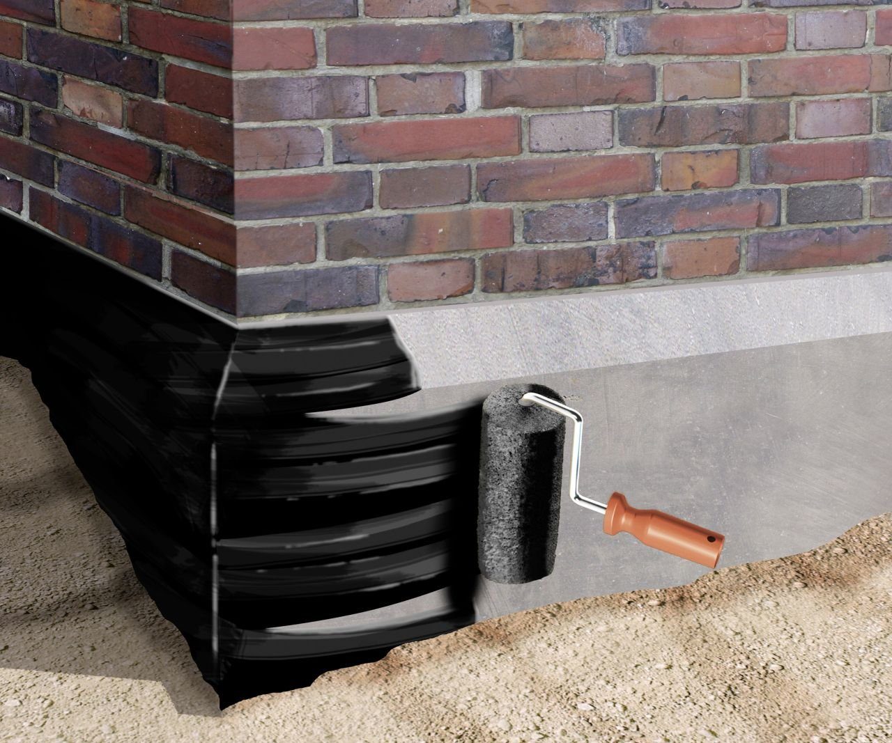 MEM Bauchemie Isoliergrundierung MEM Bitumen Isolieranstrich 5 l