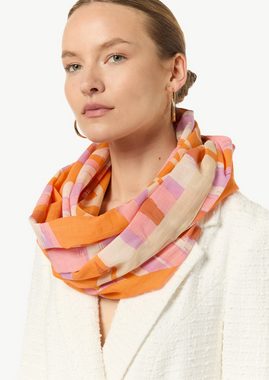 Comma Halstuch Leichter Loop-Schal aus Baumwolle